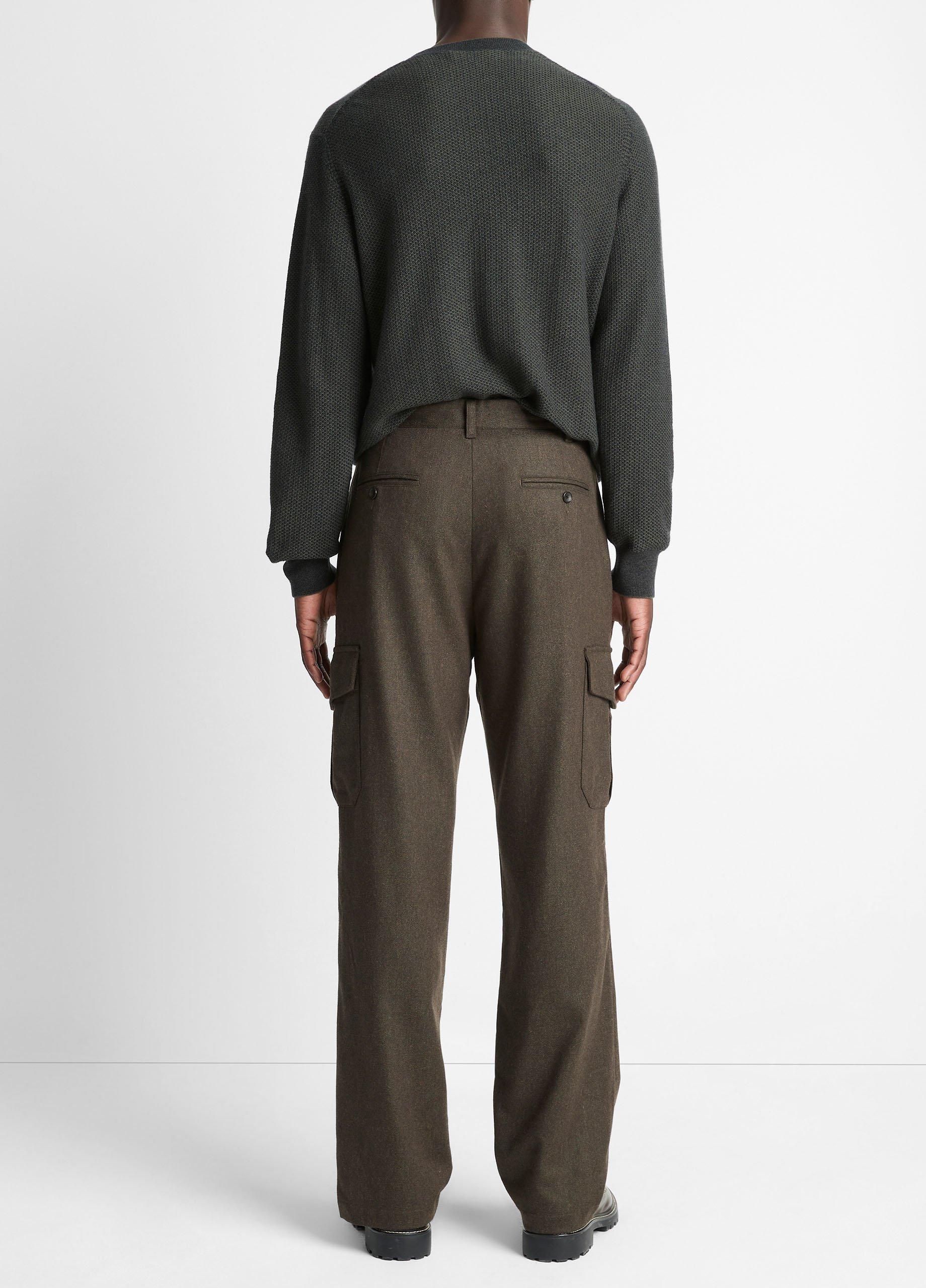 Louie Relaxed Wool Flannel Cargo Pant image number 2