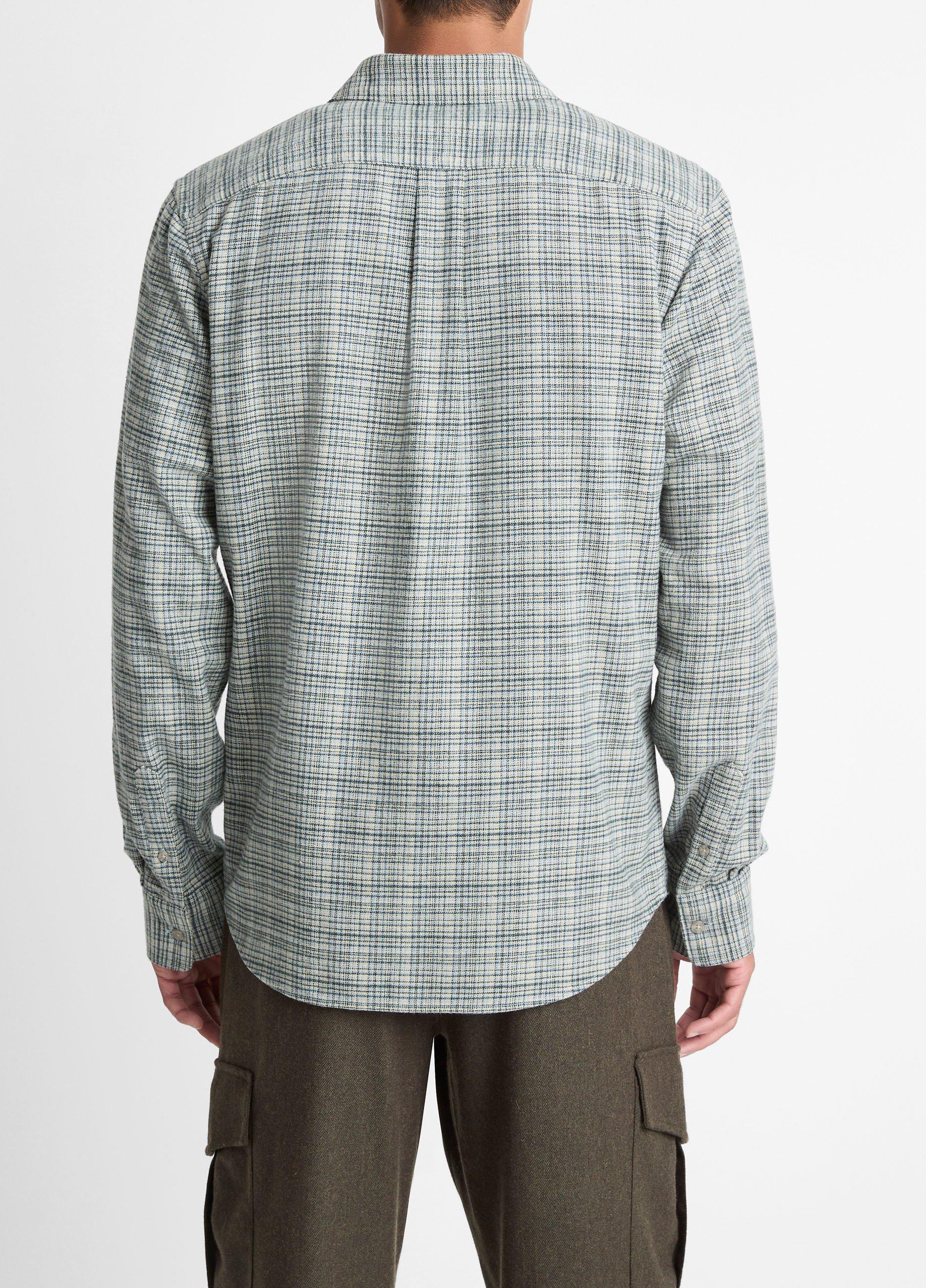 Highclere Plaid Cotton Button-Front Shirt image number 2