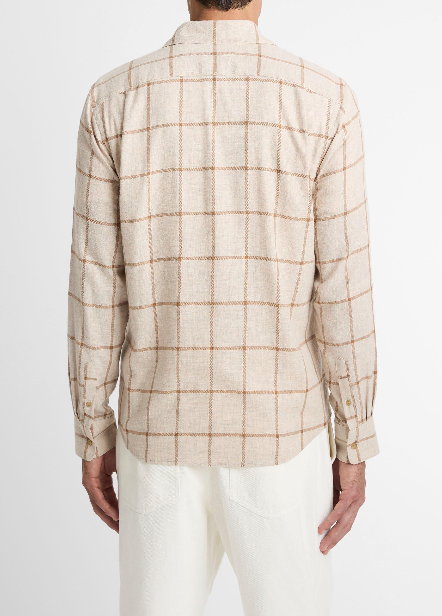 Rockery Plaid Cotton Button-Front Shirt image number 2