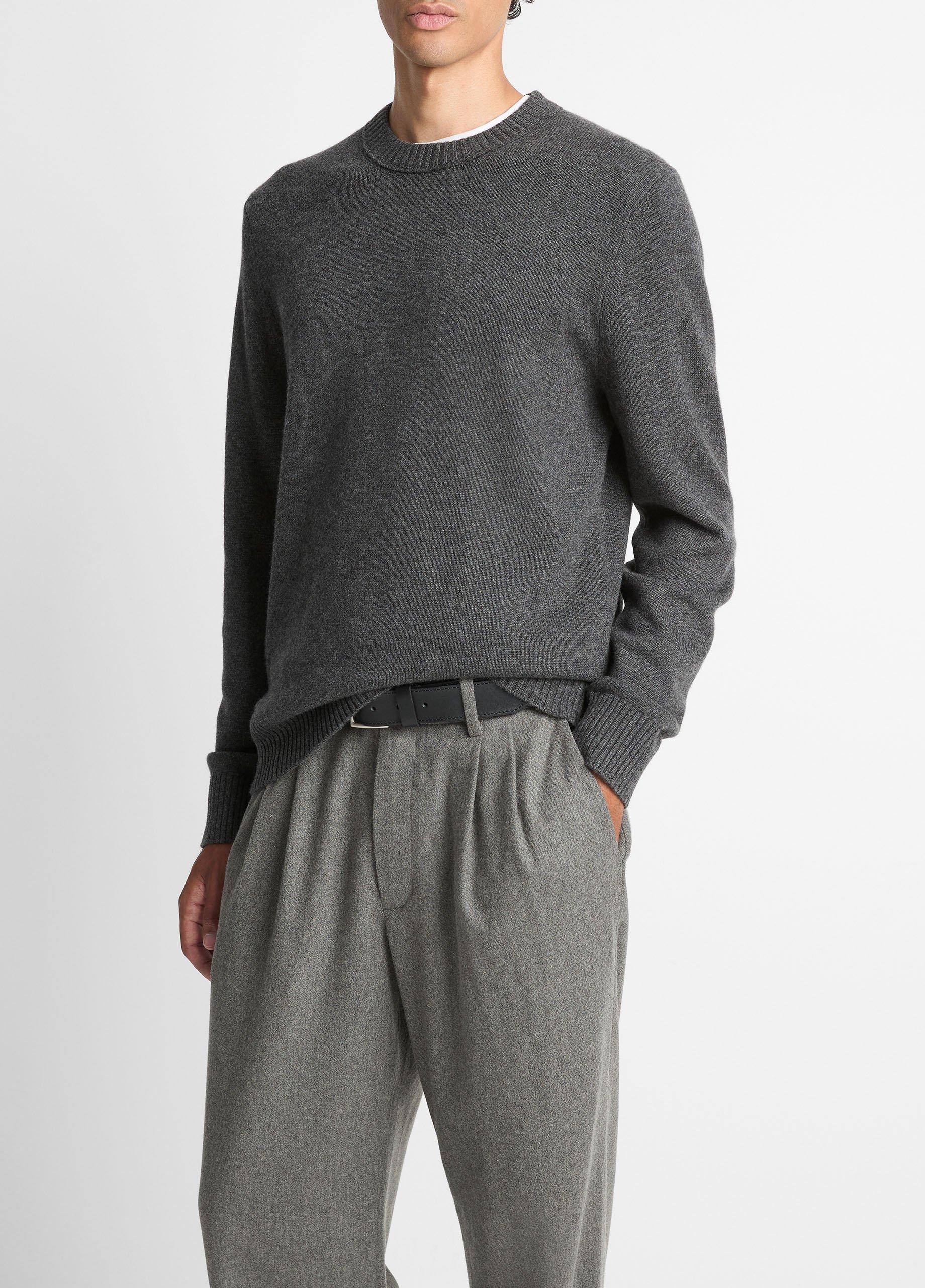 Wool-Cashmere Crew Neck Sweater image number 1