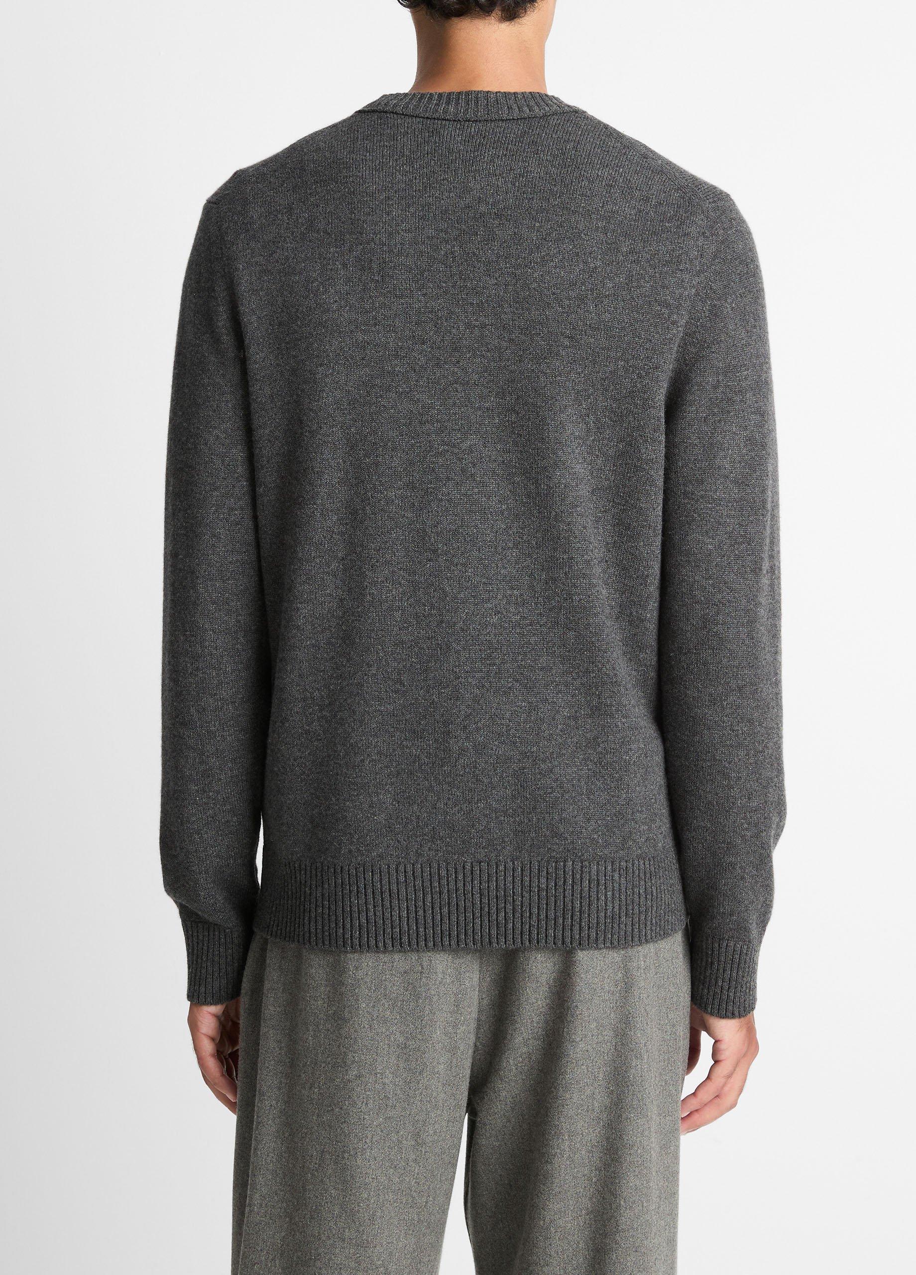 Wool-Cashmere Crew Neck Sweater image number 2