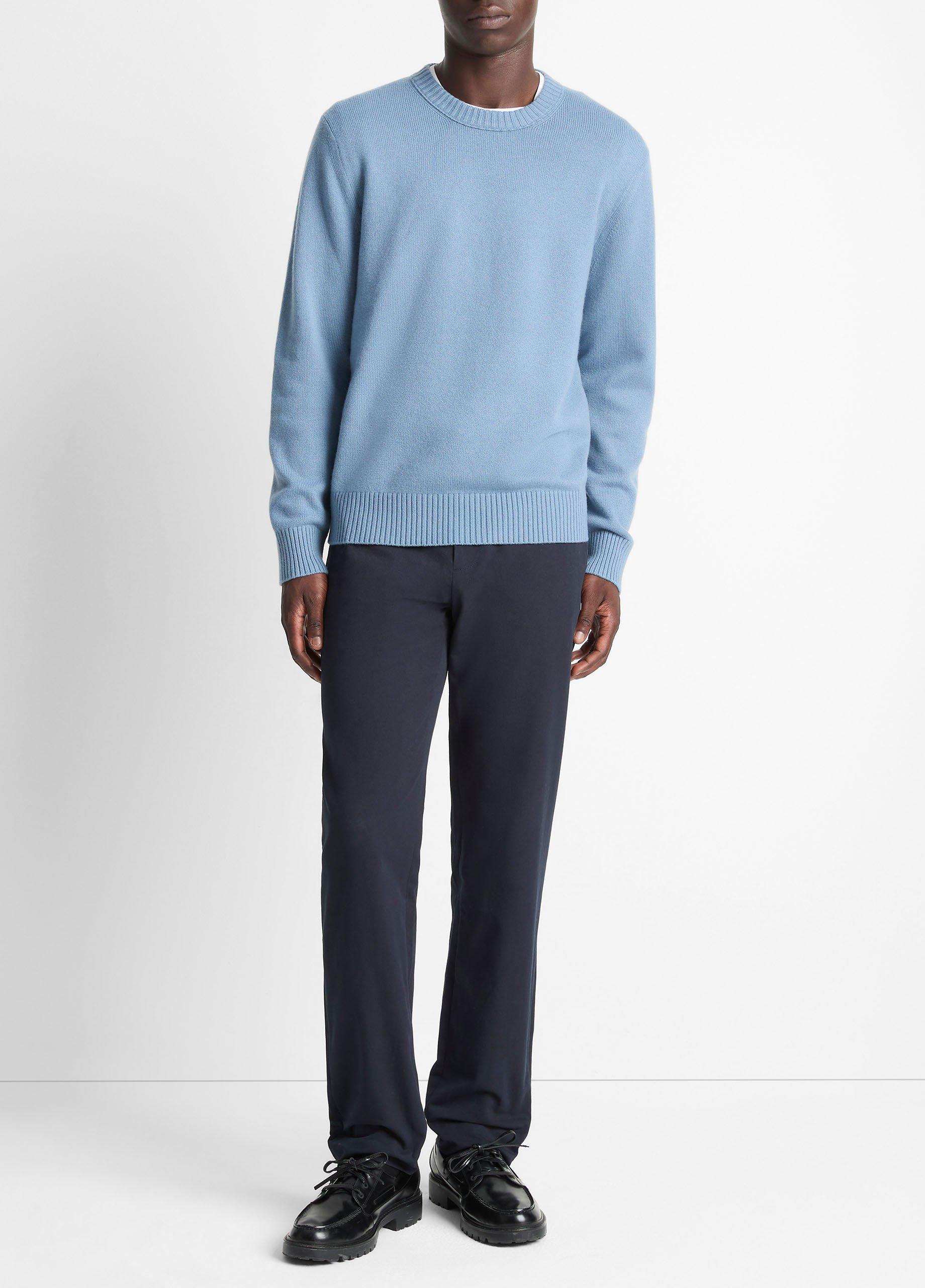 Wool-Cashmere Crew Neck Sweater image number 3