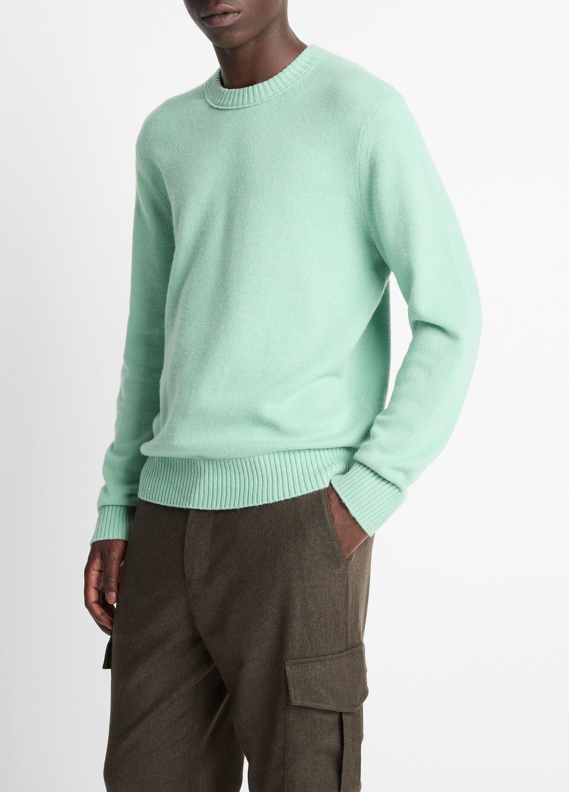 Wool-Cashmere Crew Neck Sweater image number 1