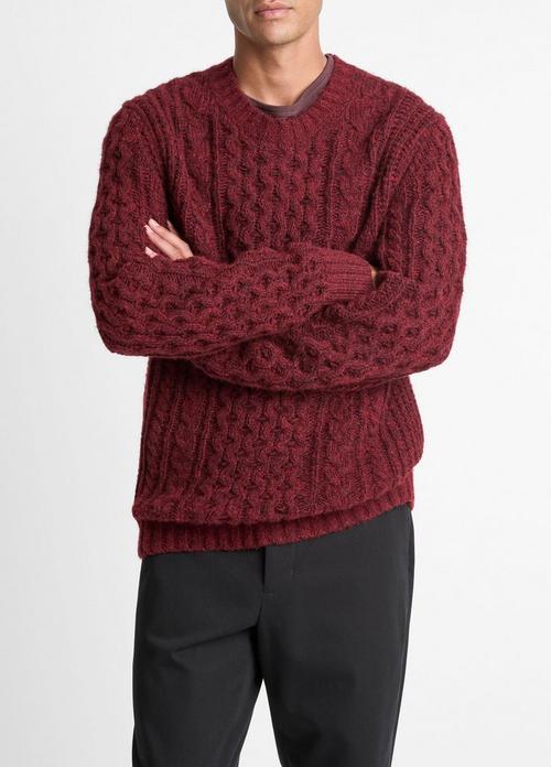 Airspun Cable-Knit Sweater