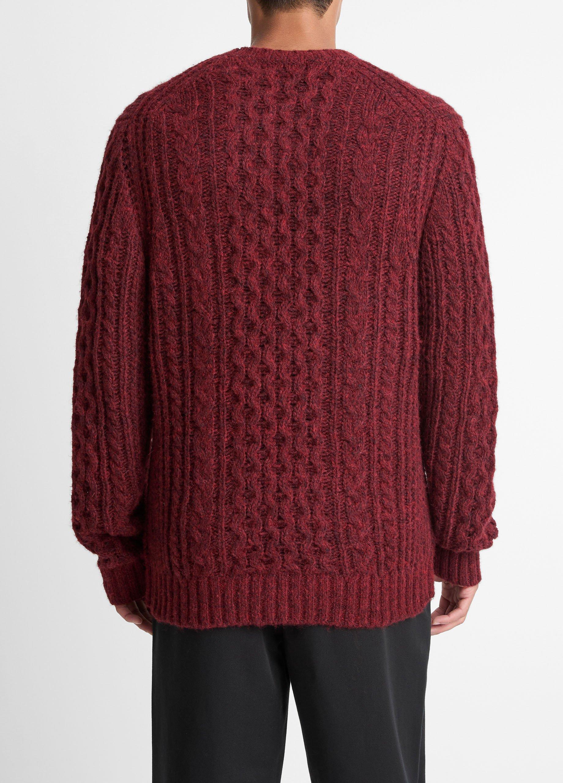 Airspun Cable-Knit Sweater image number 2