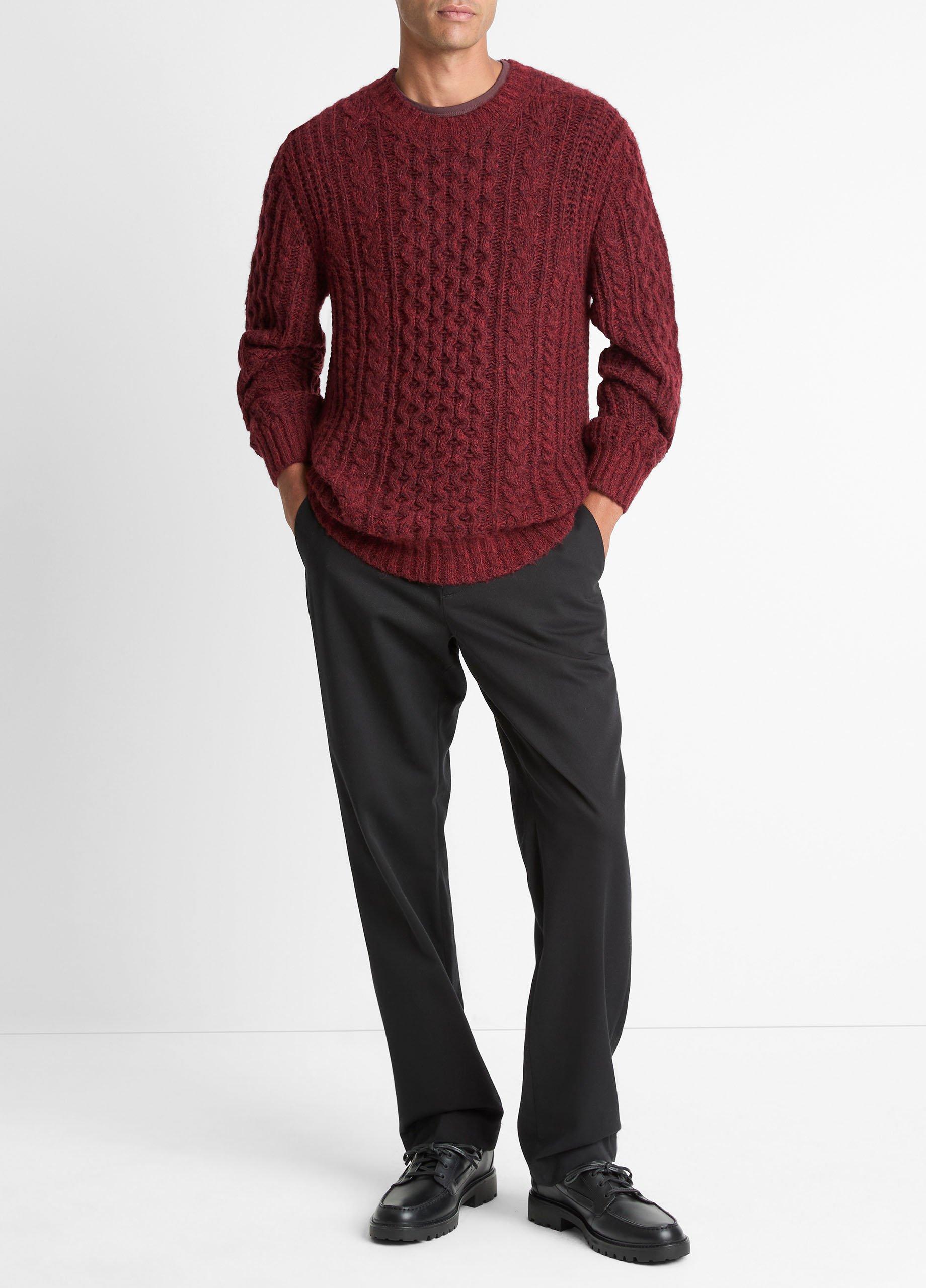 Airspun Cable-Knit Sweater image number 3
