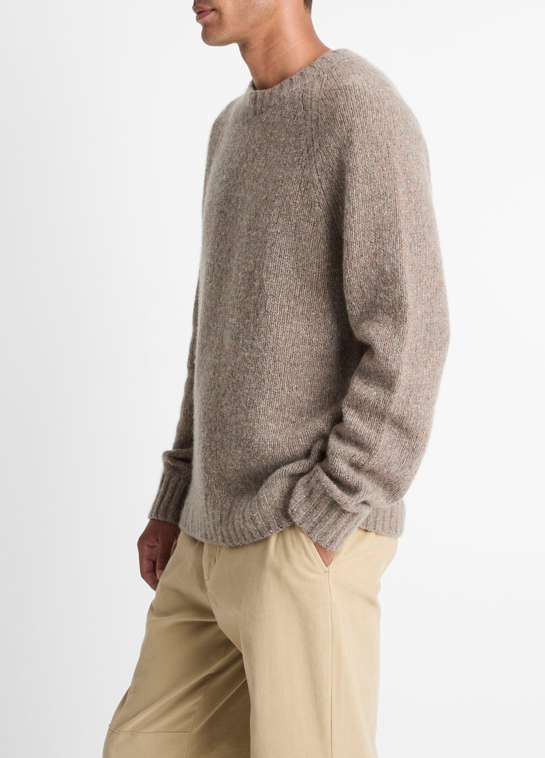 Donegal Cashmere Raglan-Sleeve Sweater image number 1