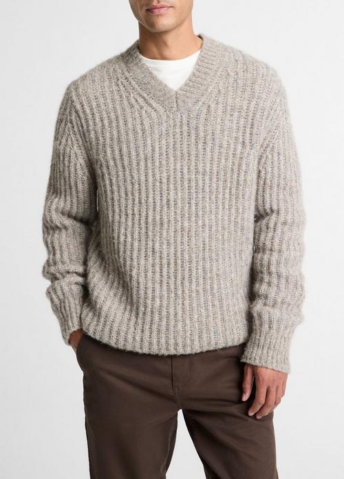 Softspun Alpaca & Wool-Blend V-Neck Sweater