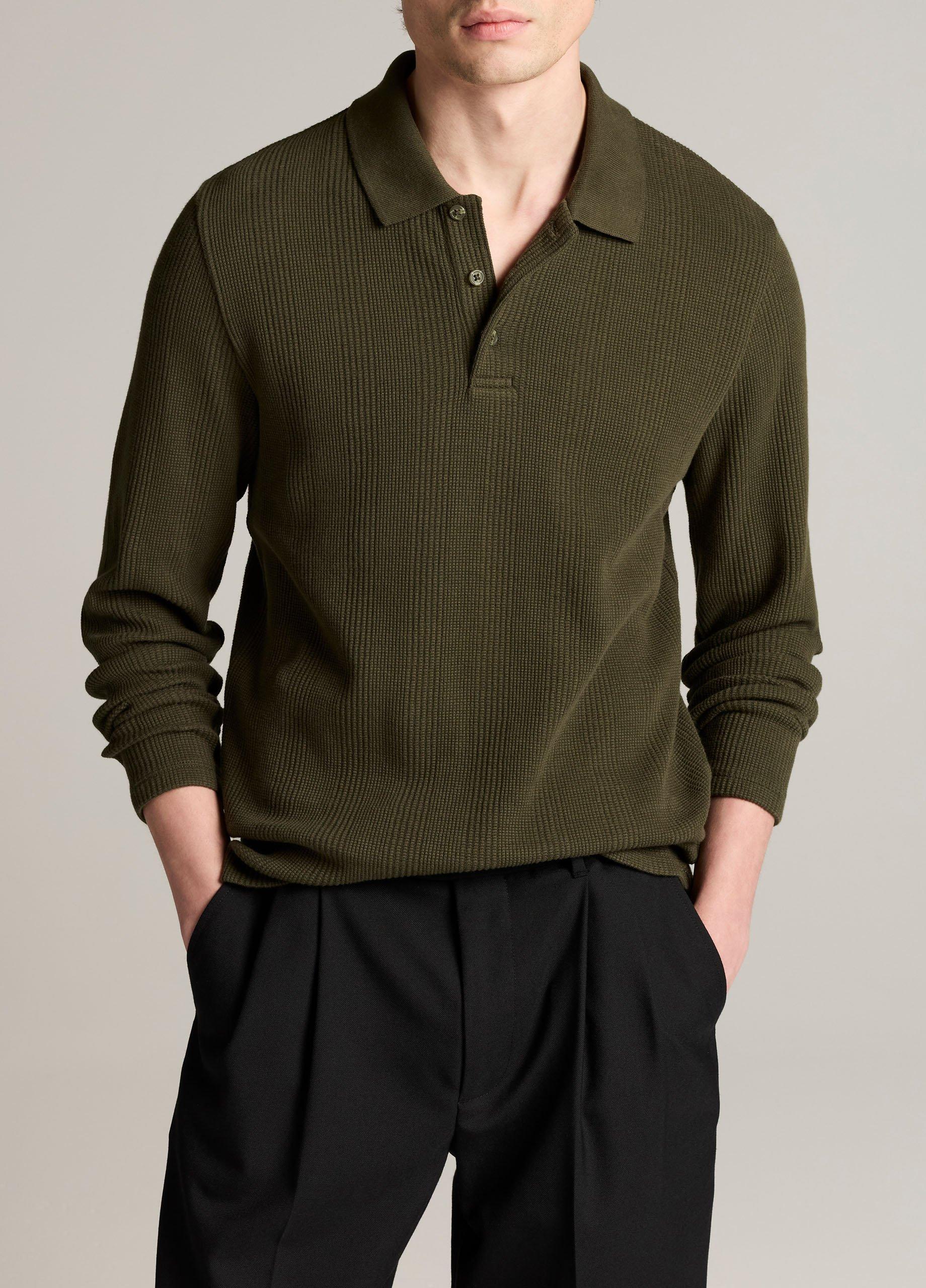 Variegated Cotton Polo Shirt image number 0