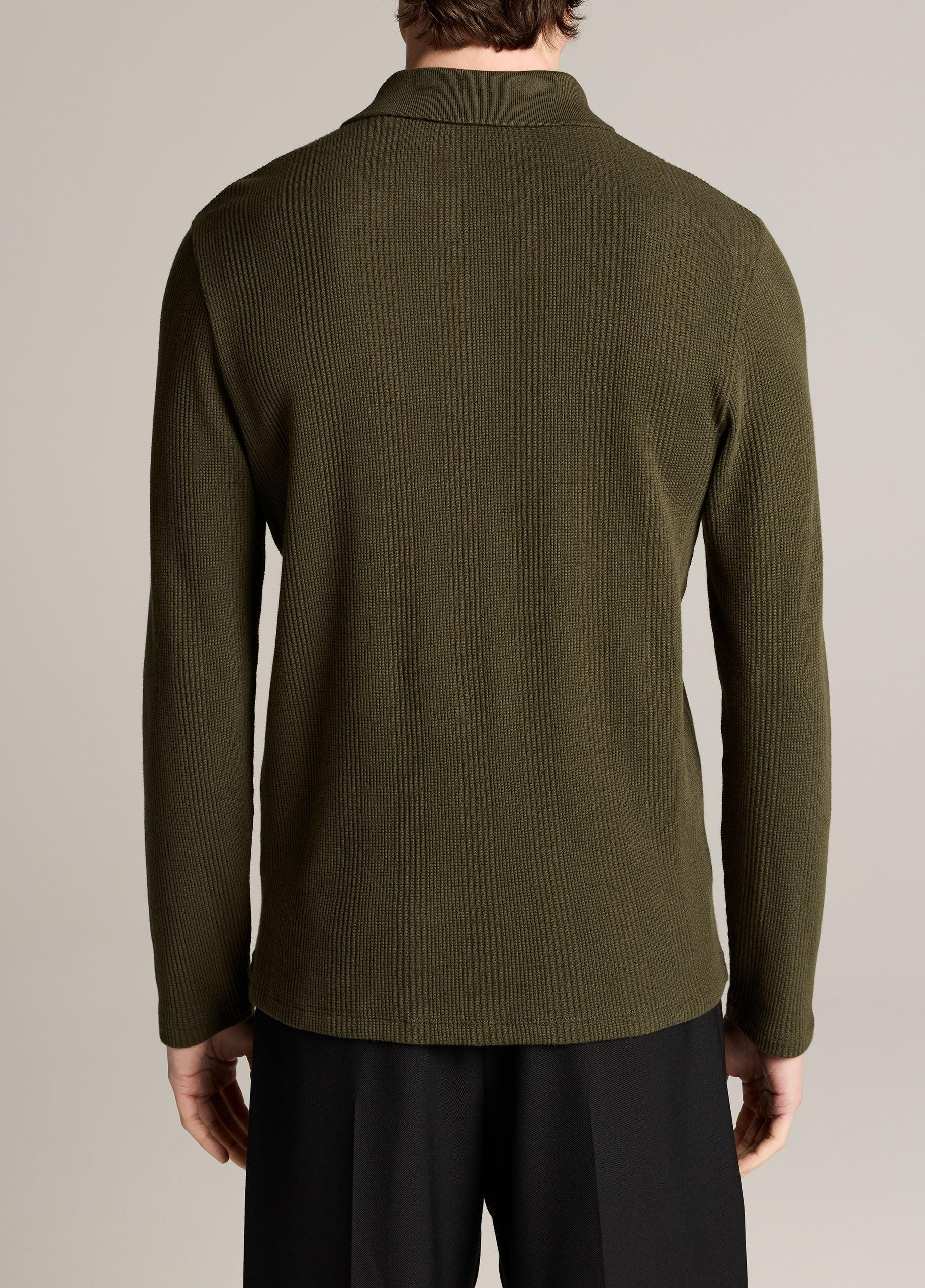 Variegated Cotton Polo Shirt image number 2