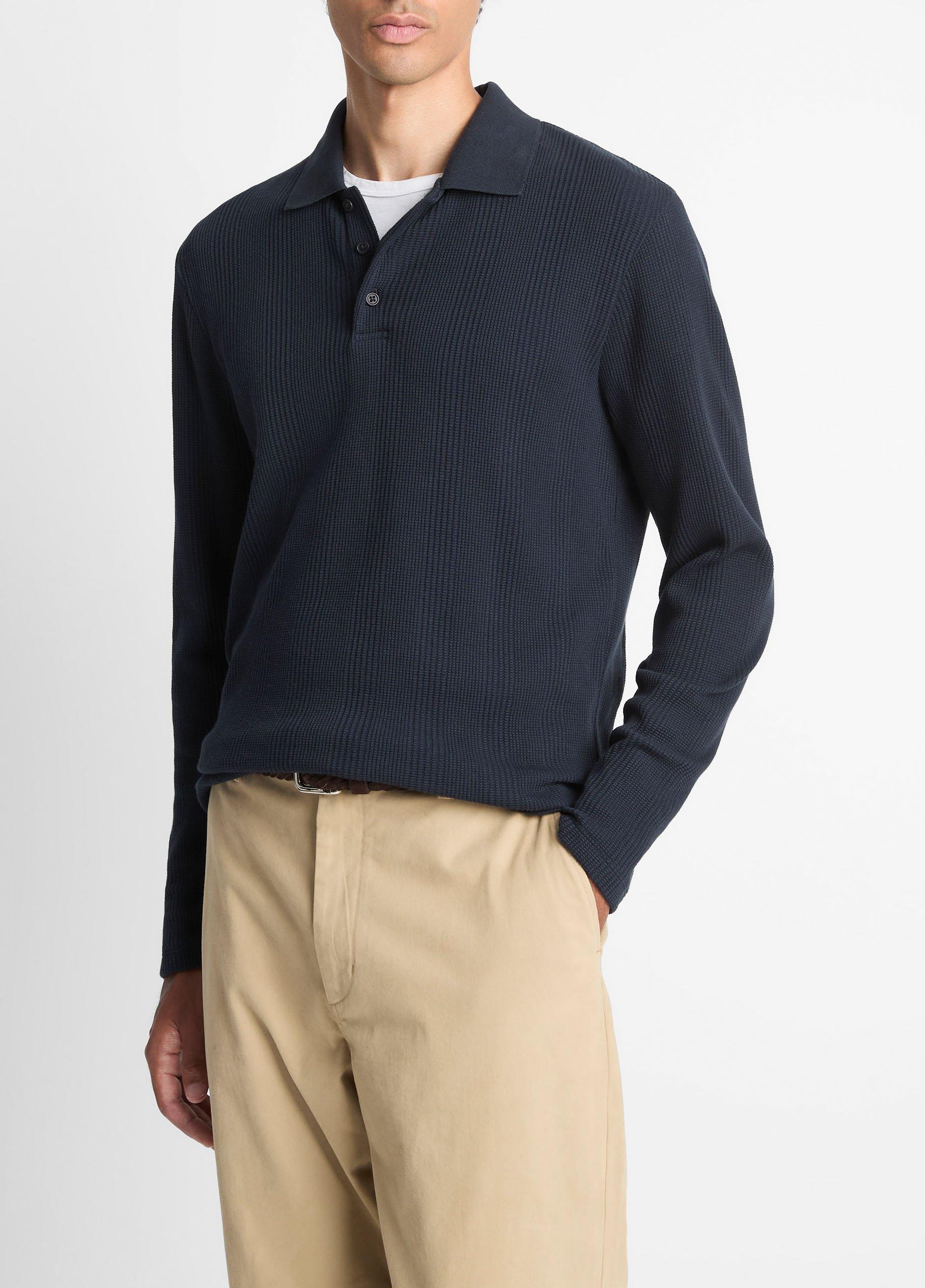 Variegated Cotton Polo Shirt image number 1