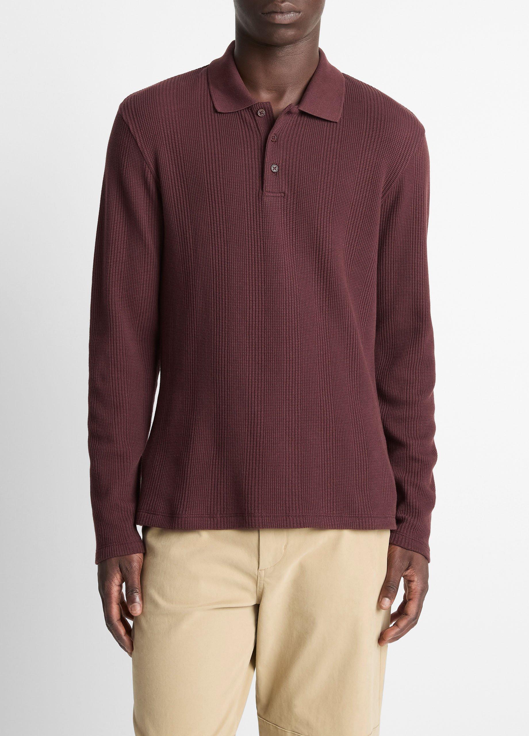 Variegated Cotton Polo Shirt image number 0