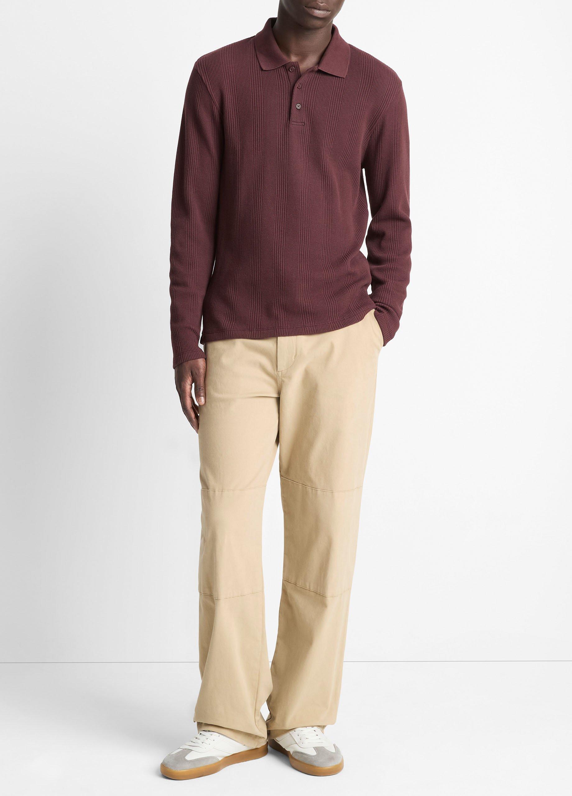 Variegated Cotton Polo Shirt image number 3