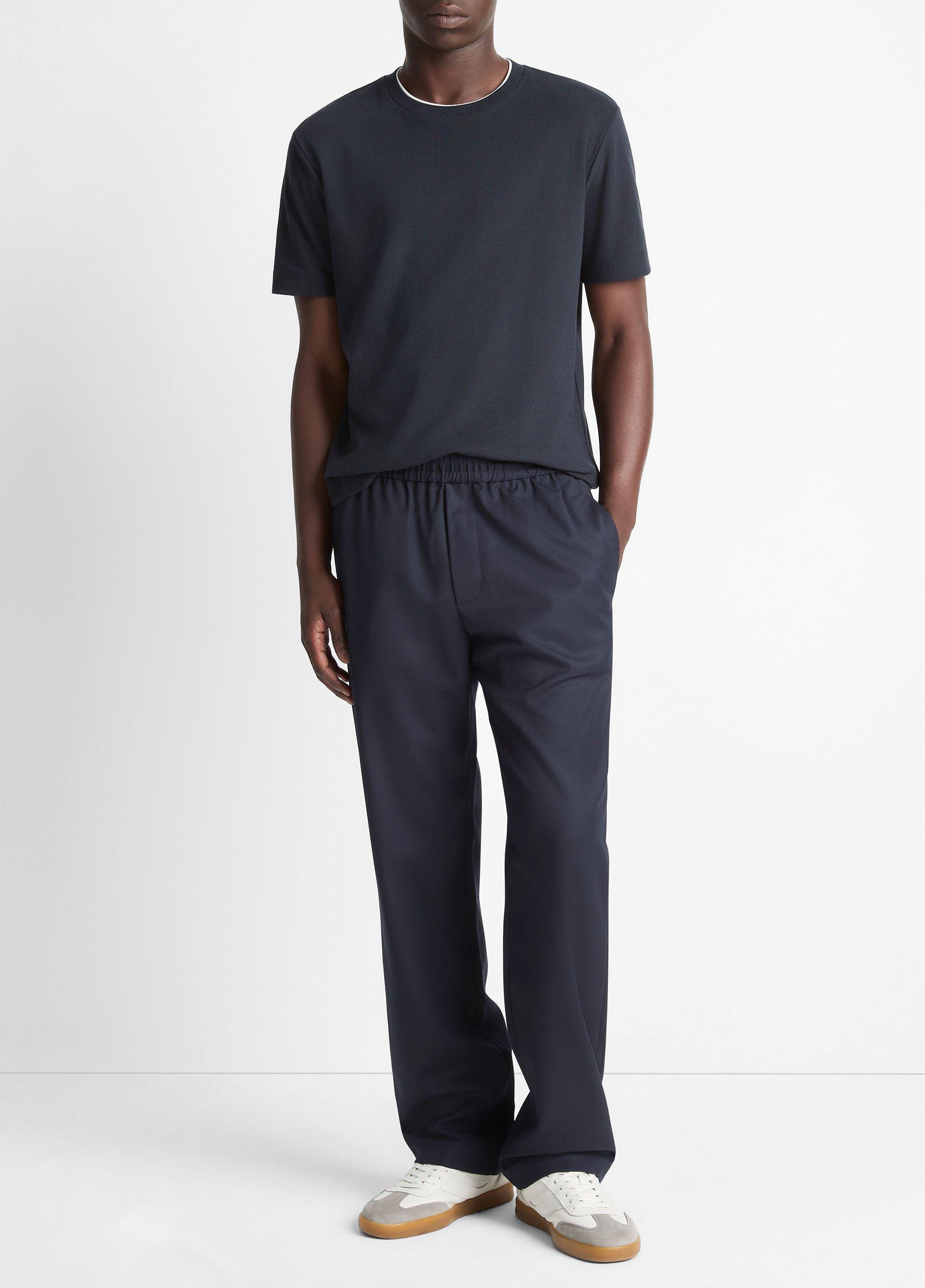 Louie Relaxed Wool-Blend Twill Pant image number 0