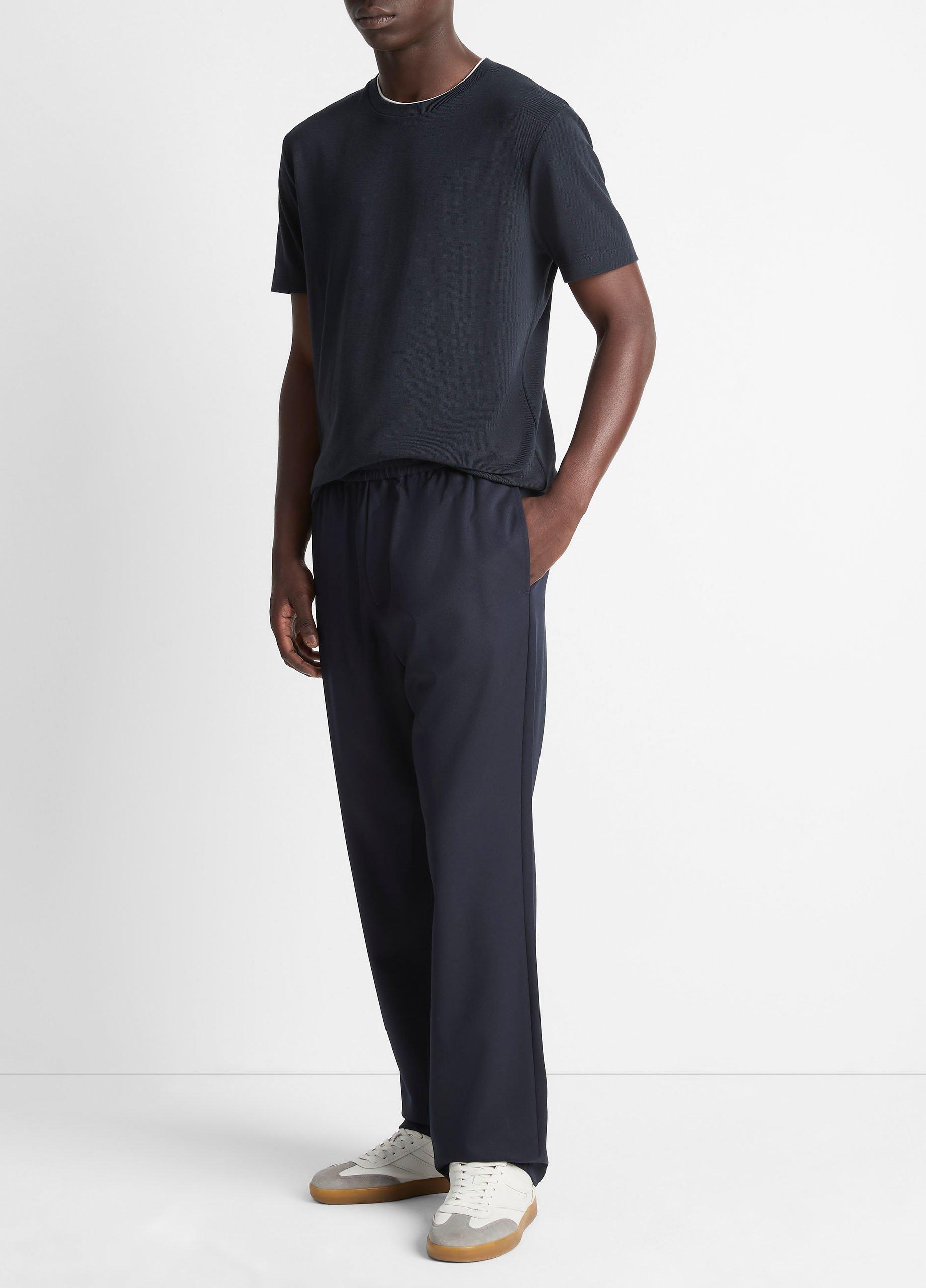 Louie Relaxed Wool-Blend Twill Pant image number 1