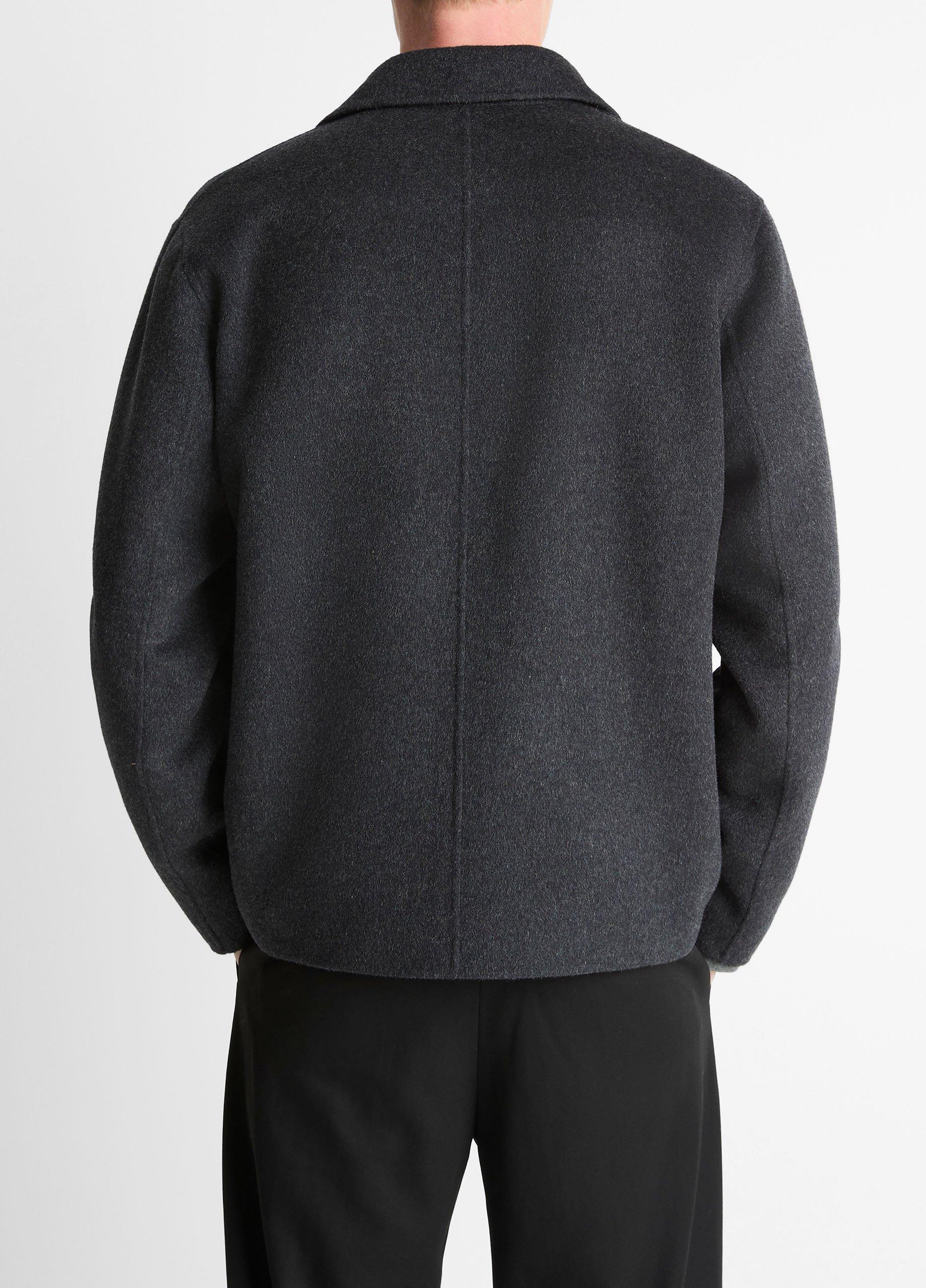 Splittable Wool-Blend Zip-Front Jacket image number 2