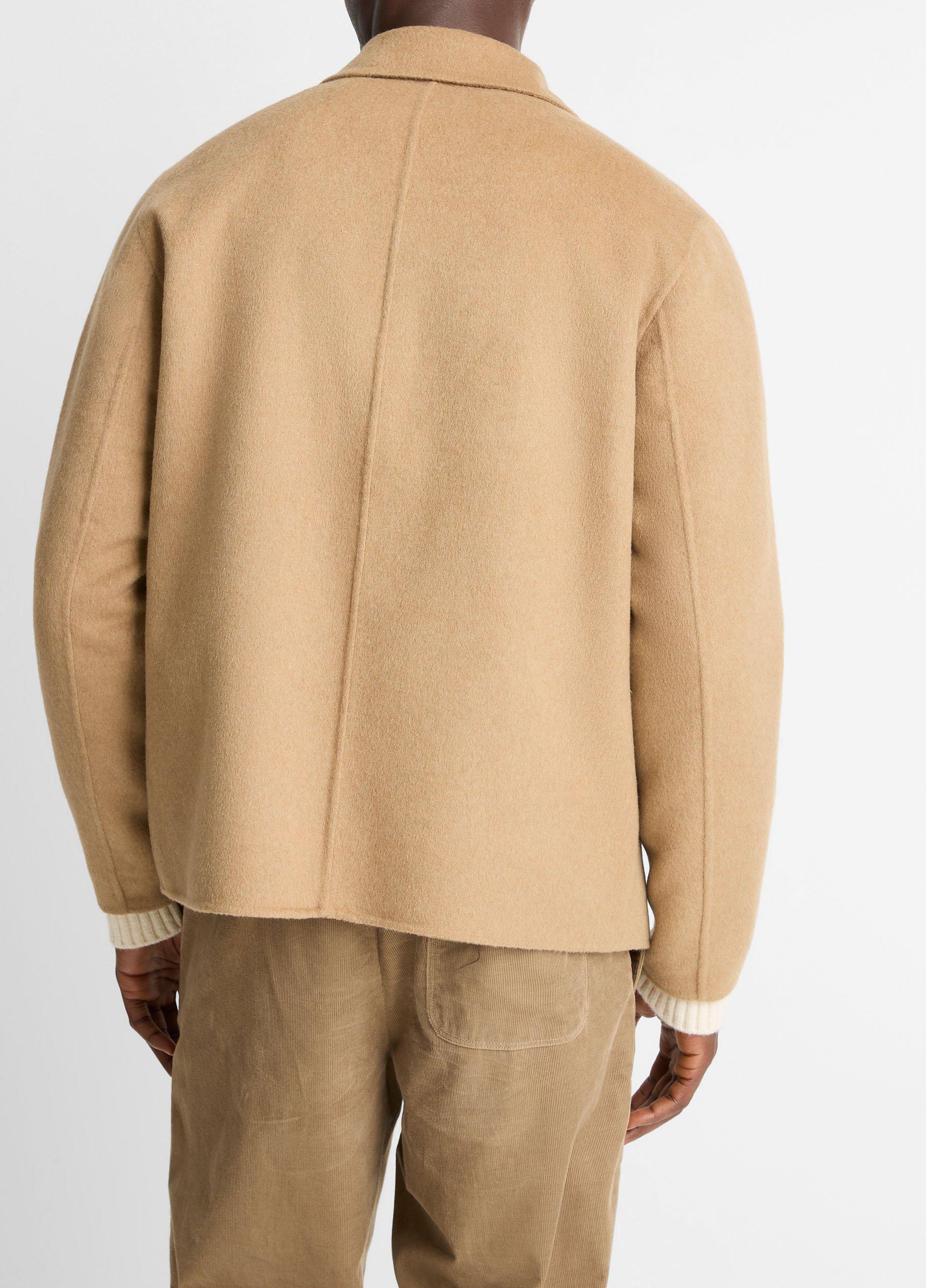 Splittable Wool-Blend Zip-Front Jacket image number 2