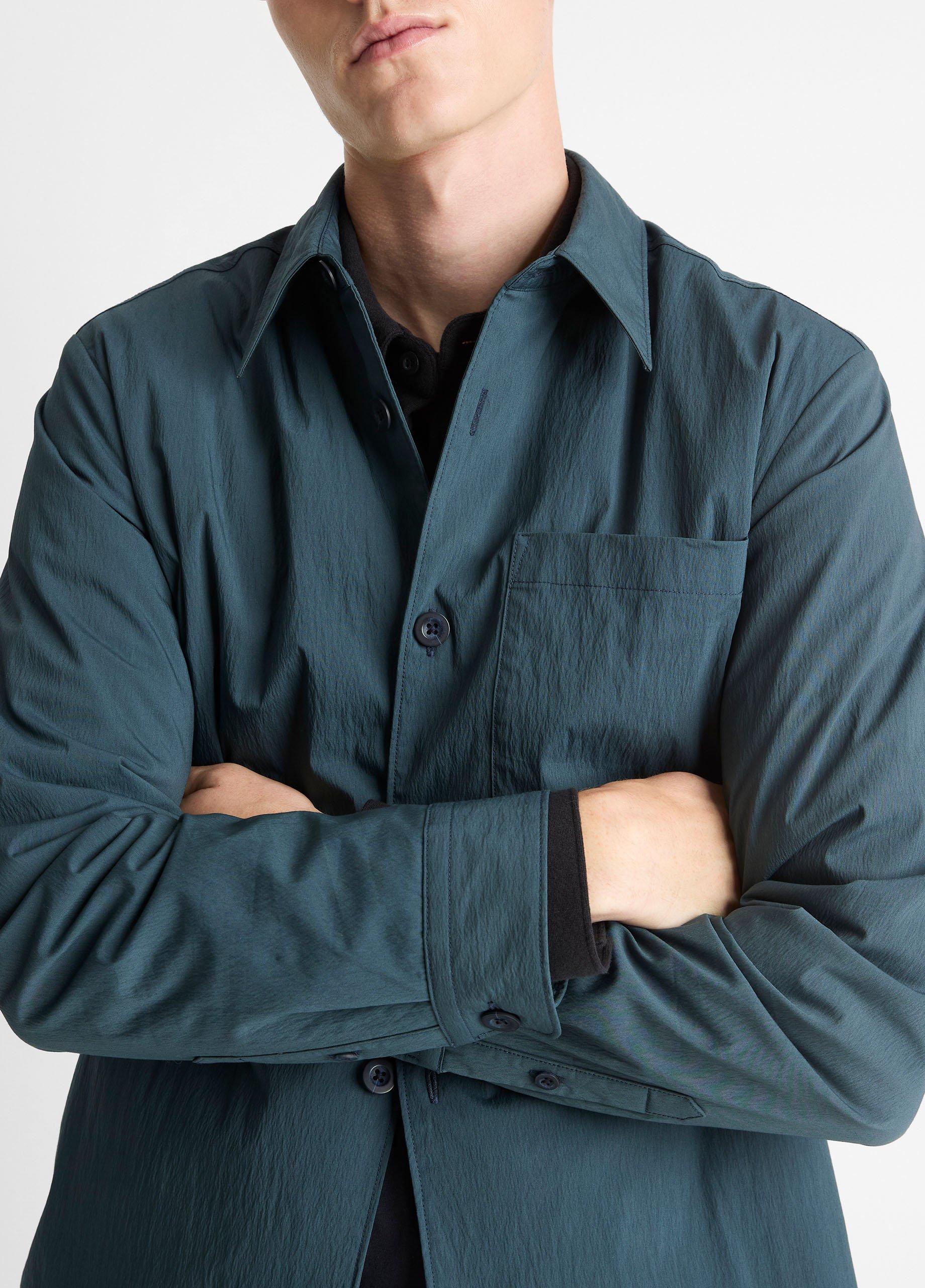 Insulated Tech-Cotton Shirt Jacket image number 1