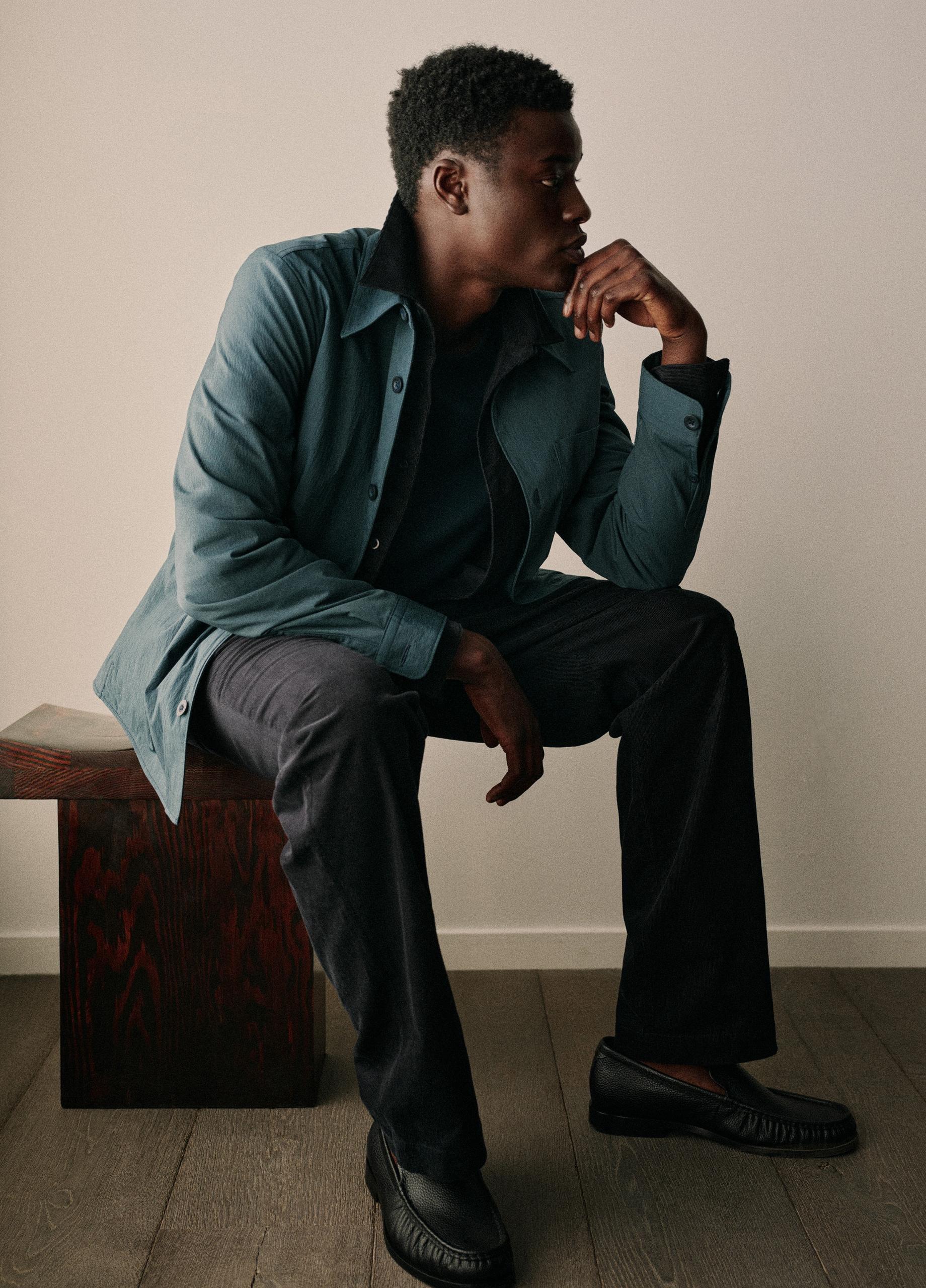 Insulated Tech-Cotton Shirt Jacket image number 5