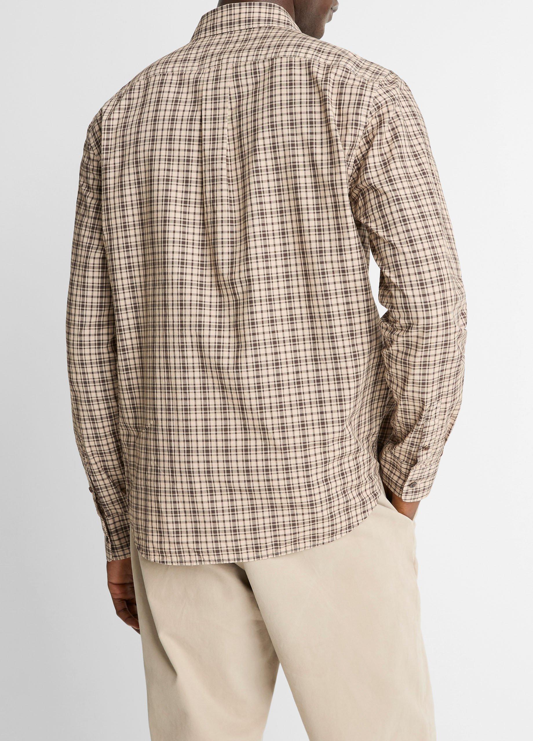 Great Falls Plaid Cotton Button-Front Shirt image number 2