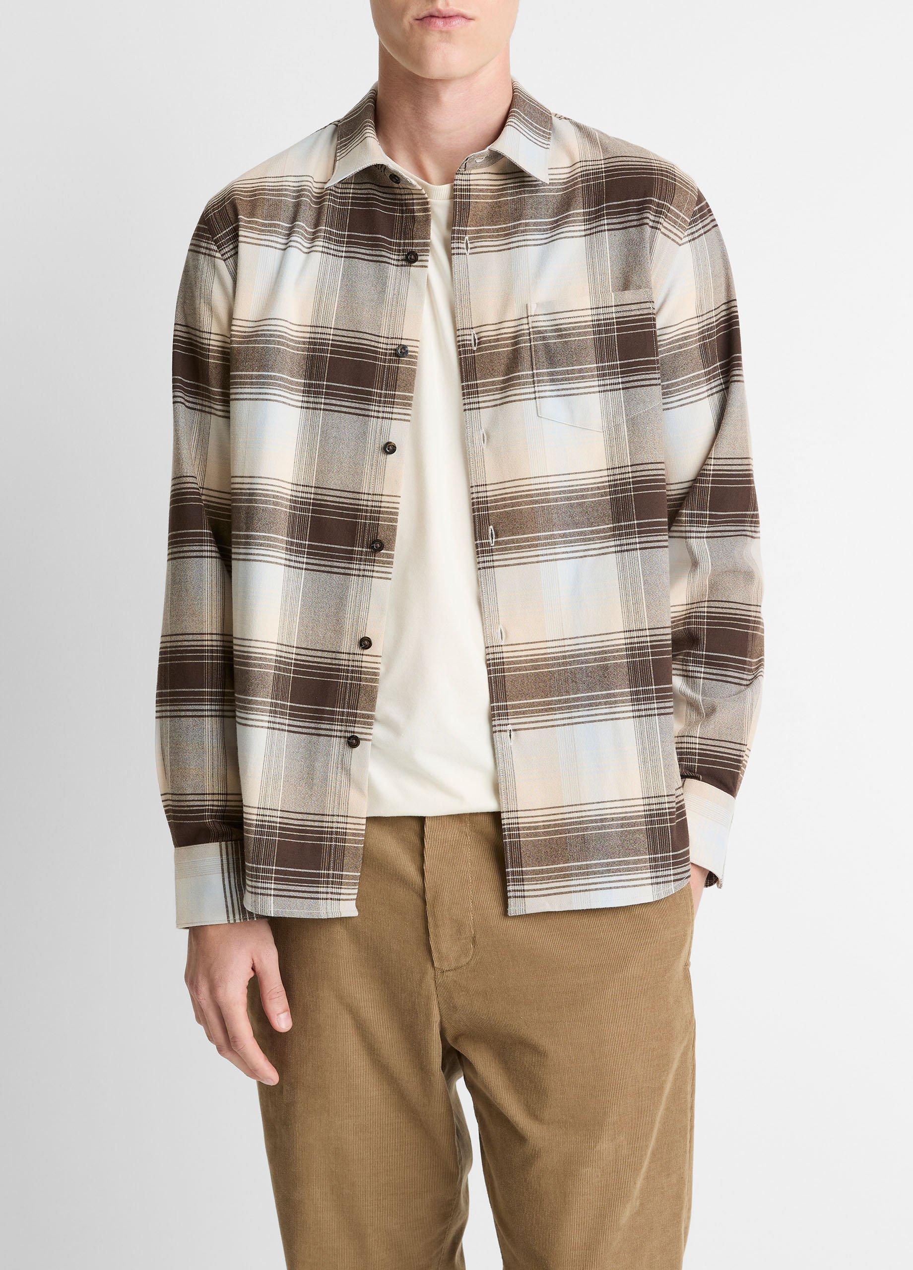 Missoula Plaid Button-Front Shirt