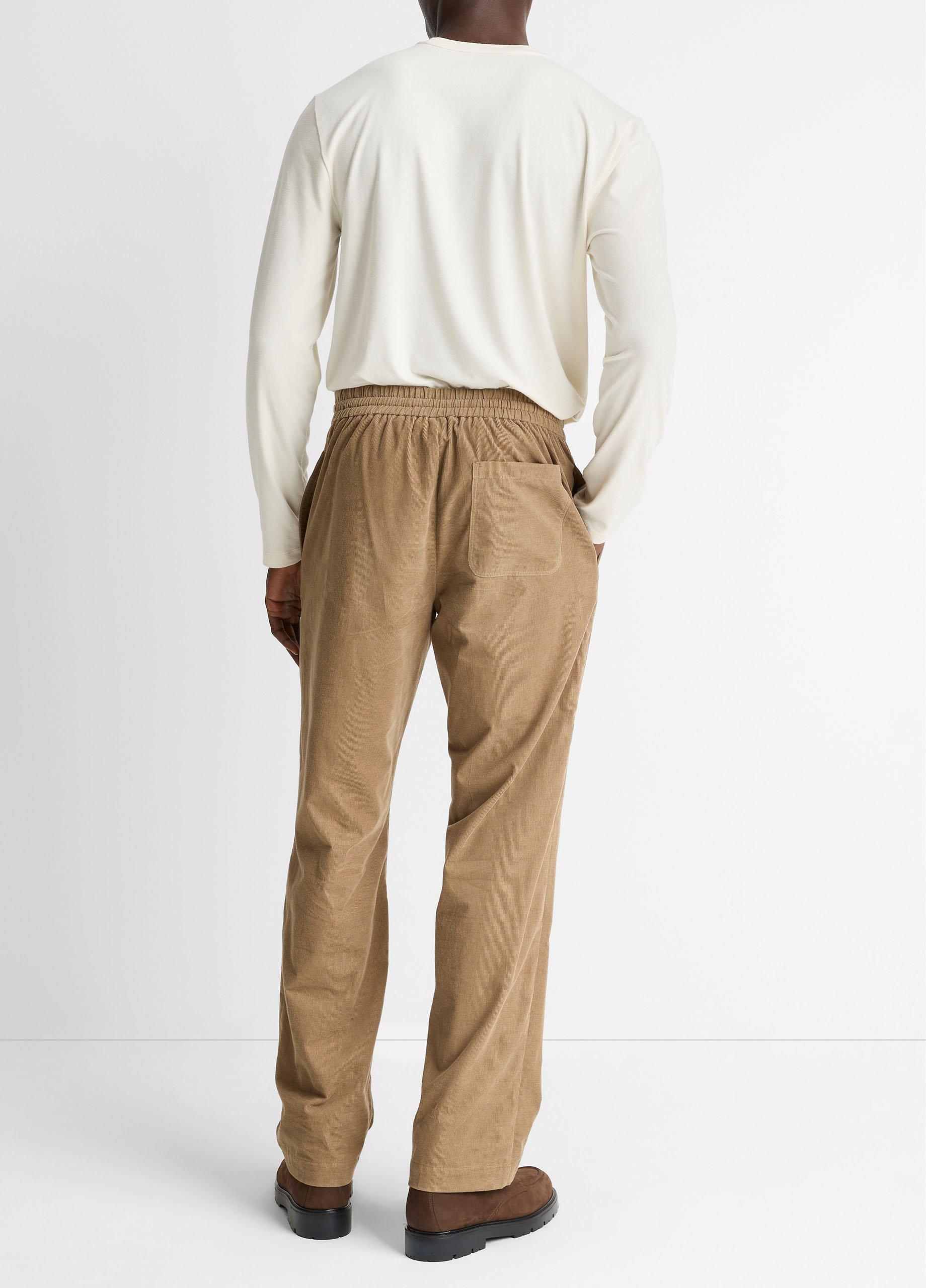 Louie Relaxed Cotton Corduroy Elastic-Waist Pant image number 2