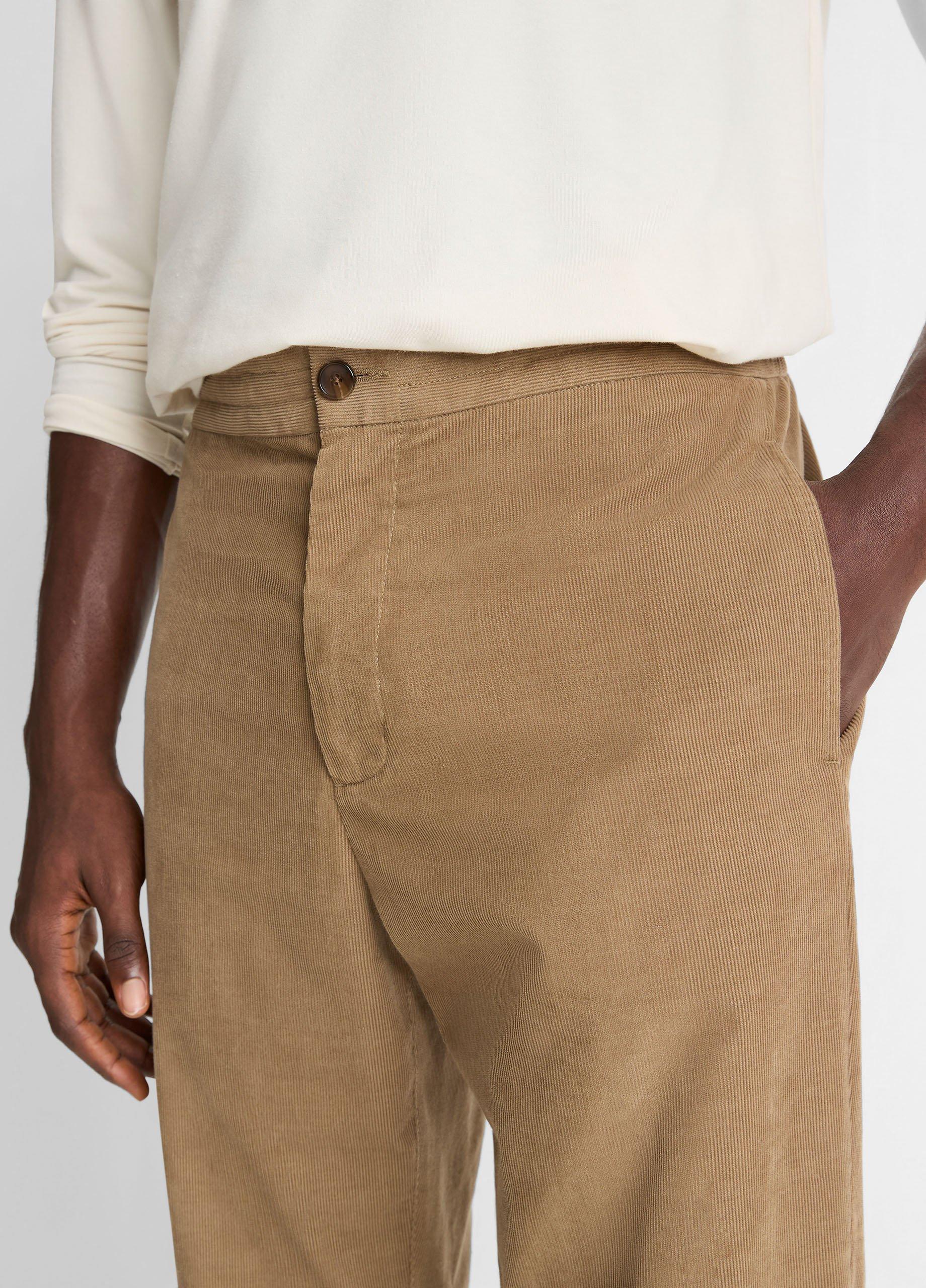 Louie Relaxed Cotton Corduroy Elastic-Waist Pant image number 3