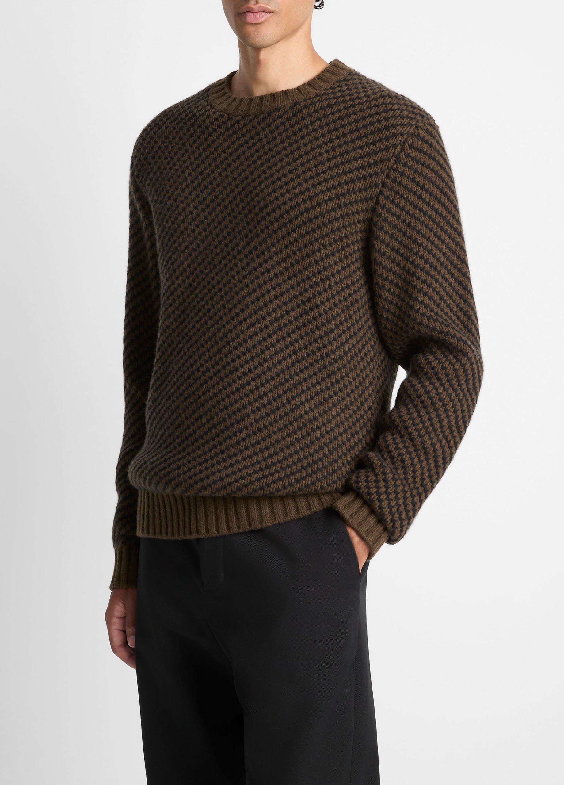 Birdseye Twill Wool-Cashmere Sweater image number 1