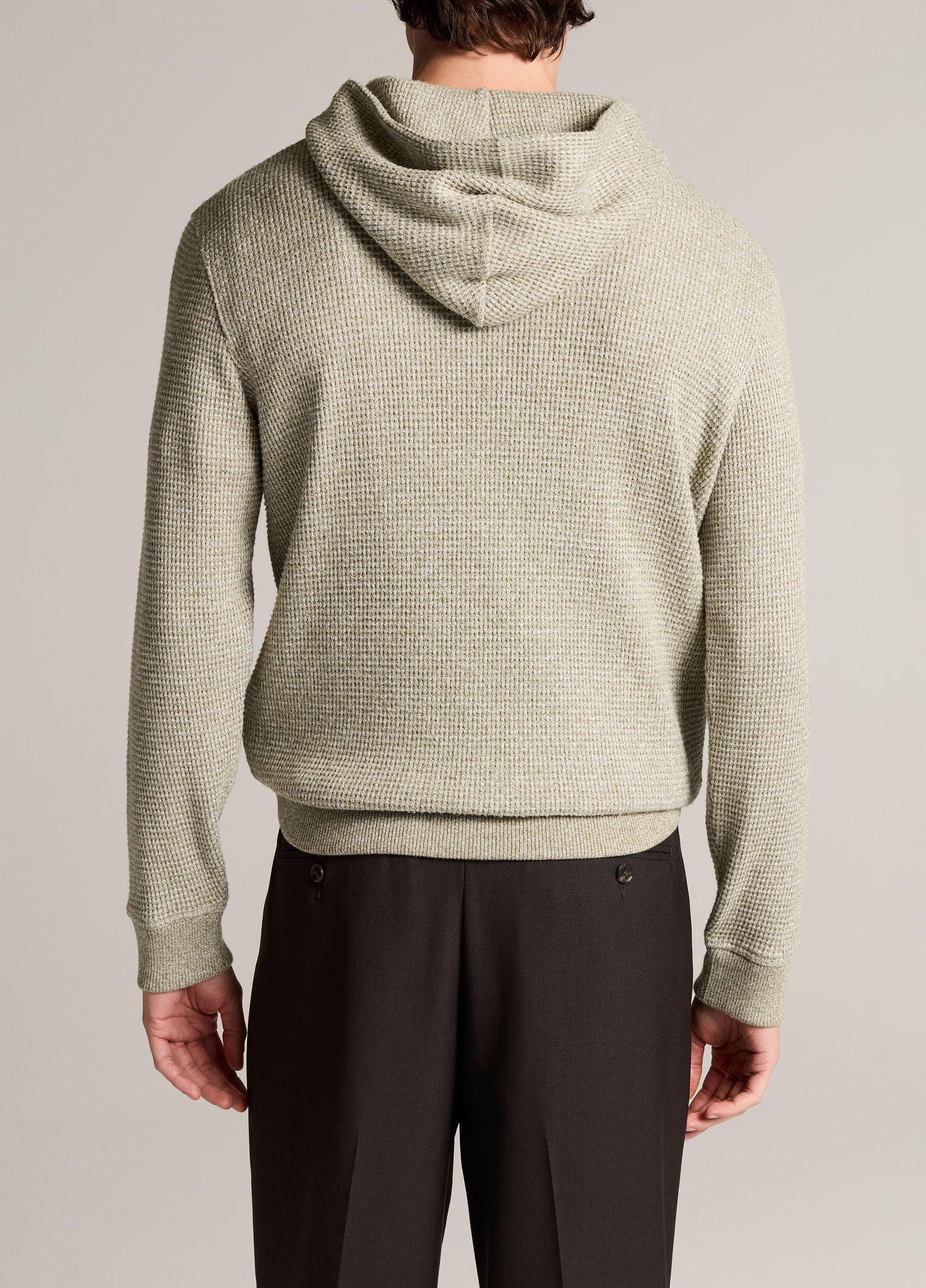 Brushed Waffle Hoodie image number 2
