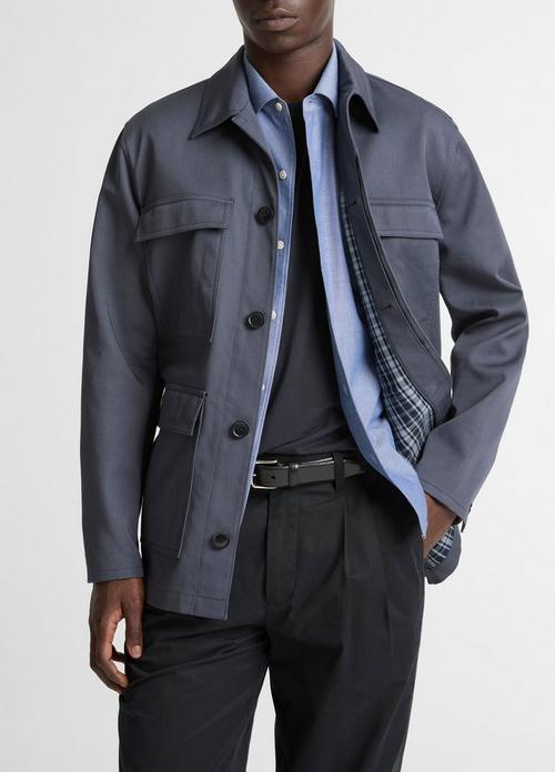 Brushed Cotton Twill Chore Coat