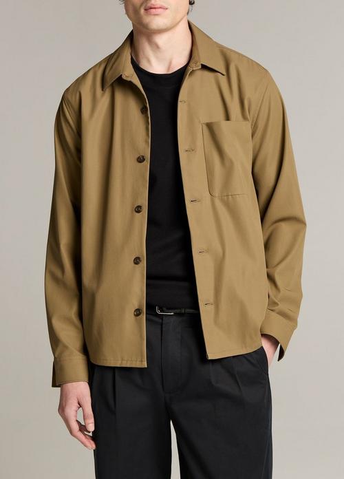 Cotton Bluff-Pocket Overshirt