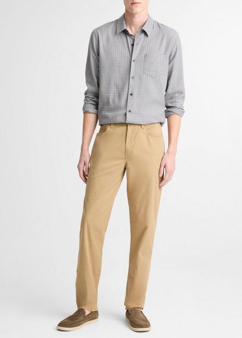 Dylan Slim 5-Pocket Cotton Sateen Pant