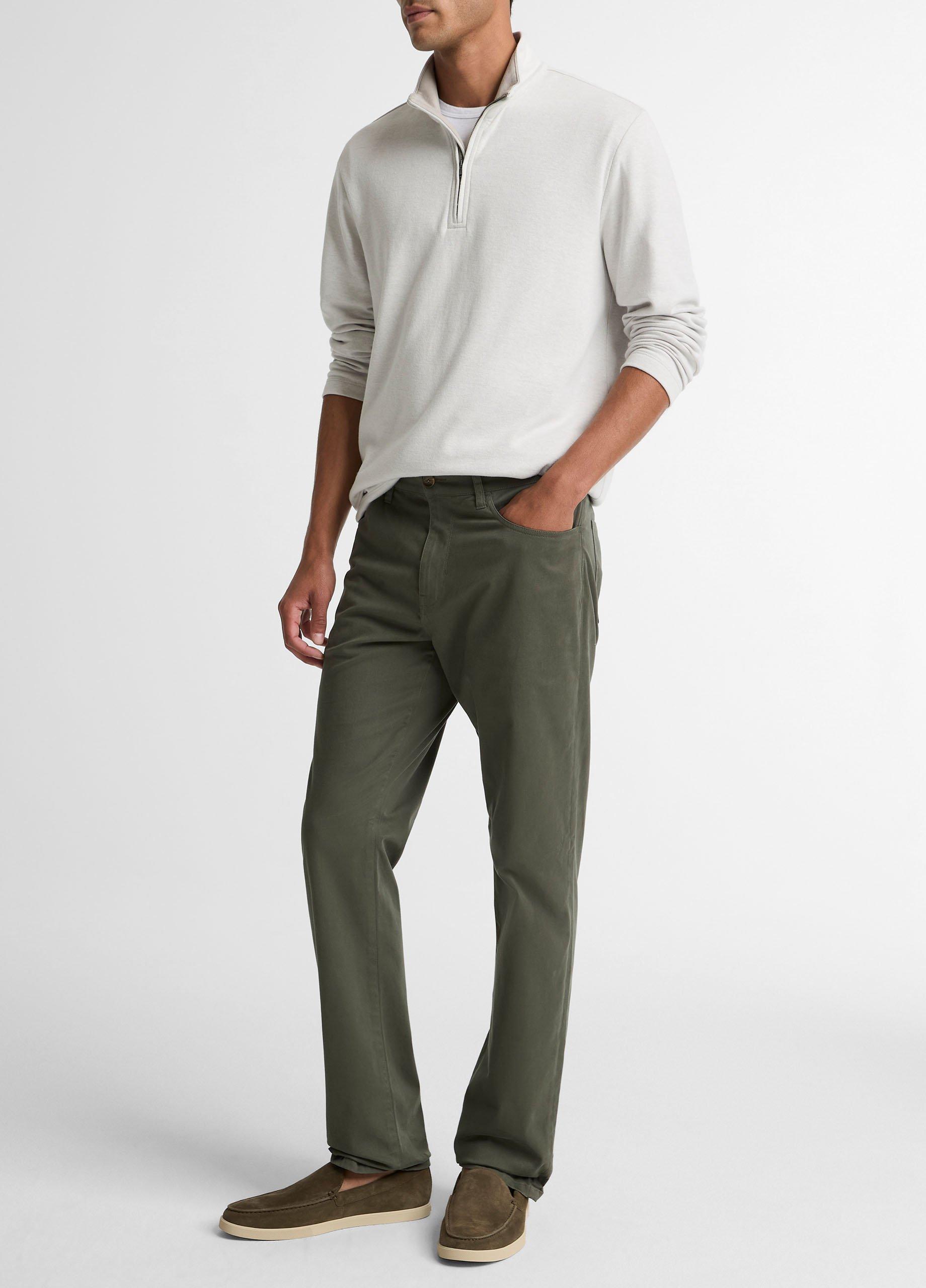 Dylan Slim 5-Pocket Cotton Sateen Pant image number 1