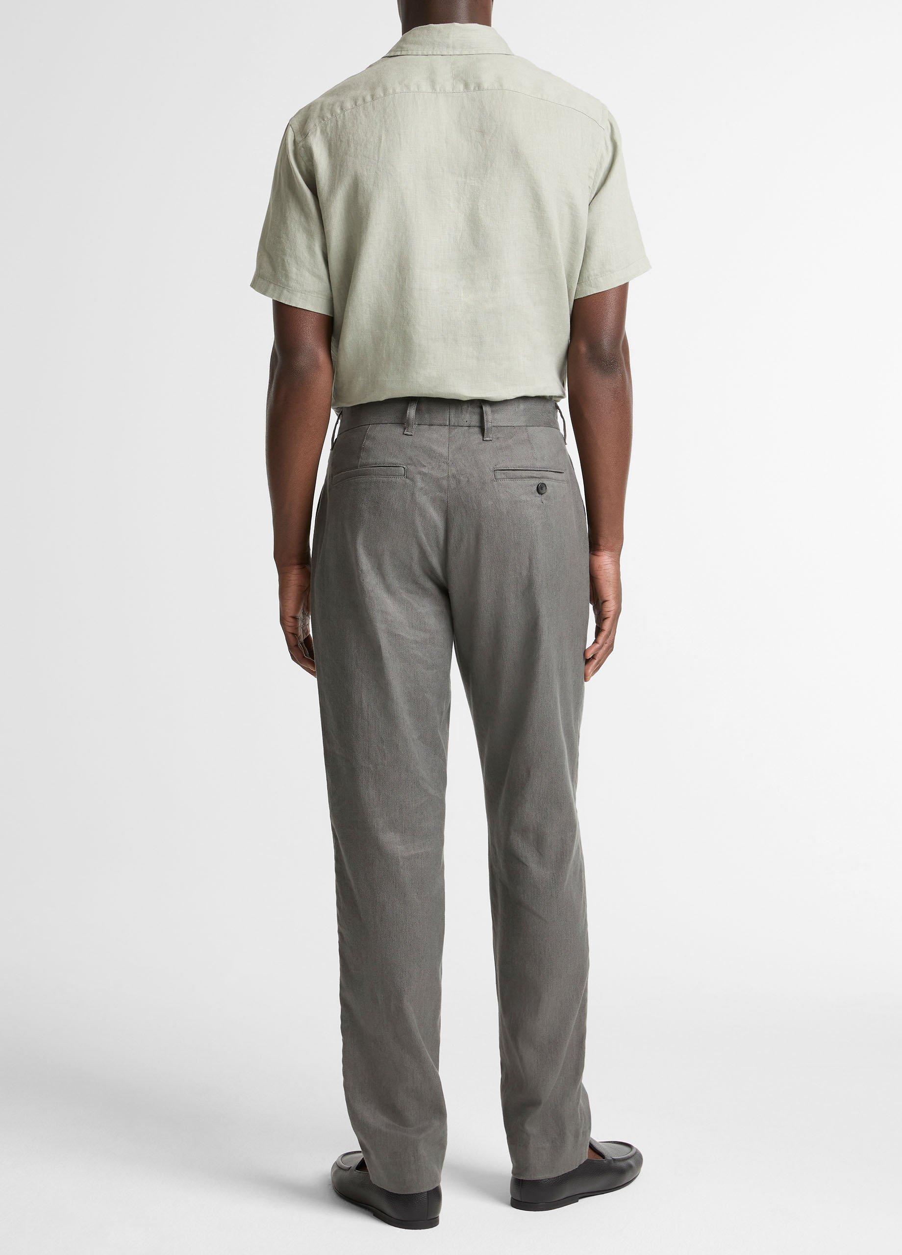 Owen Athletic Linen-Cotton Extended-Tab Pant image number 2