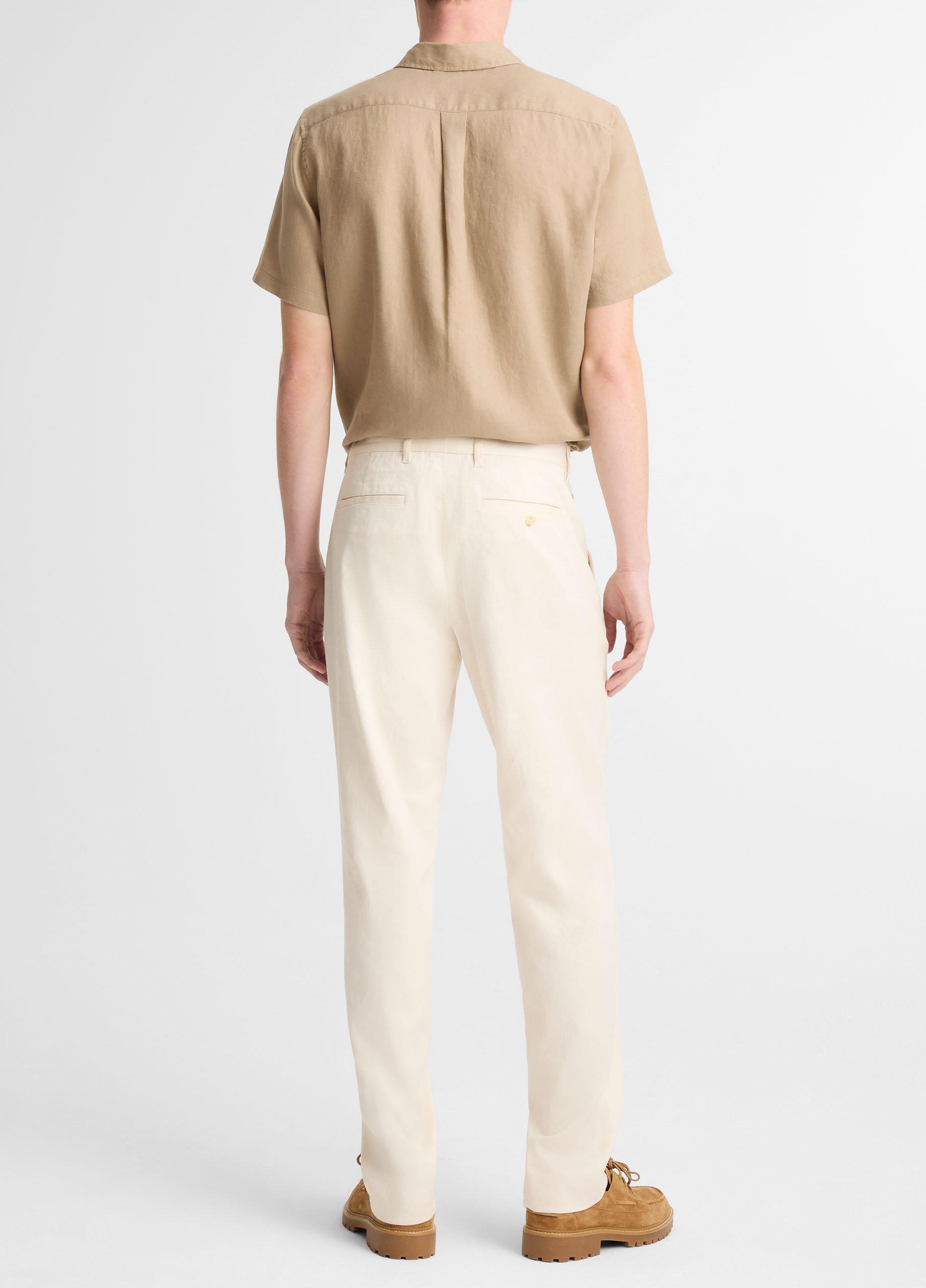 Owen Athletic Linen-Cotton Extended-Tab Pant image number 2
