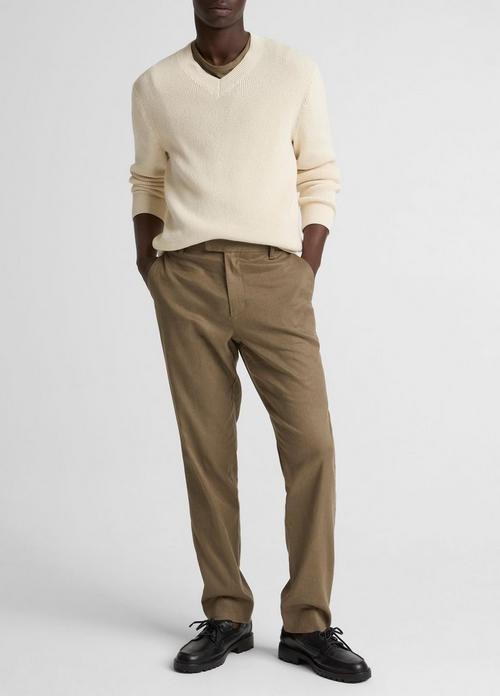 Owen Athletic Linen-Cotton Extended-Tab Pant