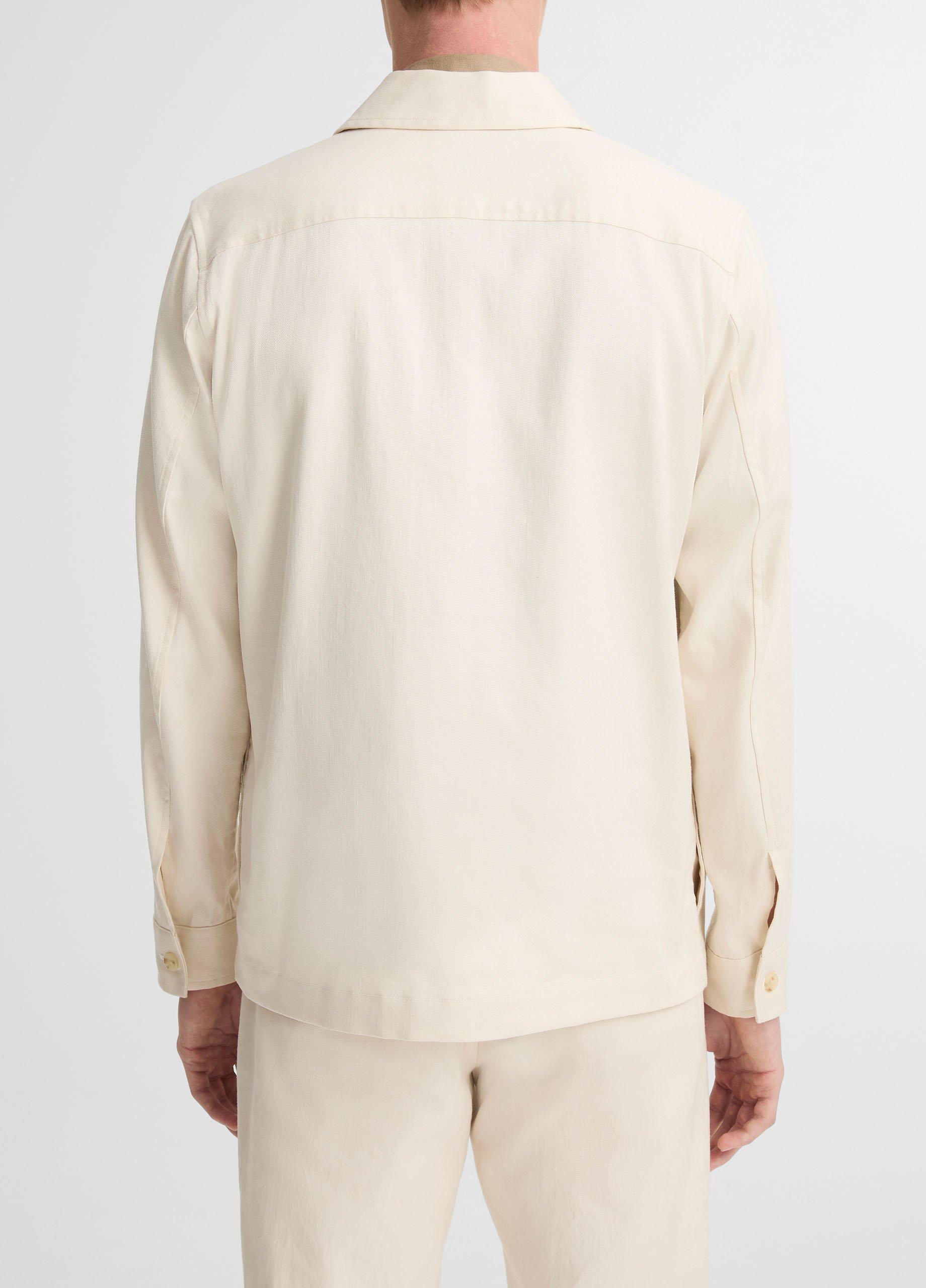 Italian Linen-Cotton Chore Coat image number 2