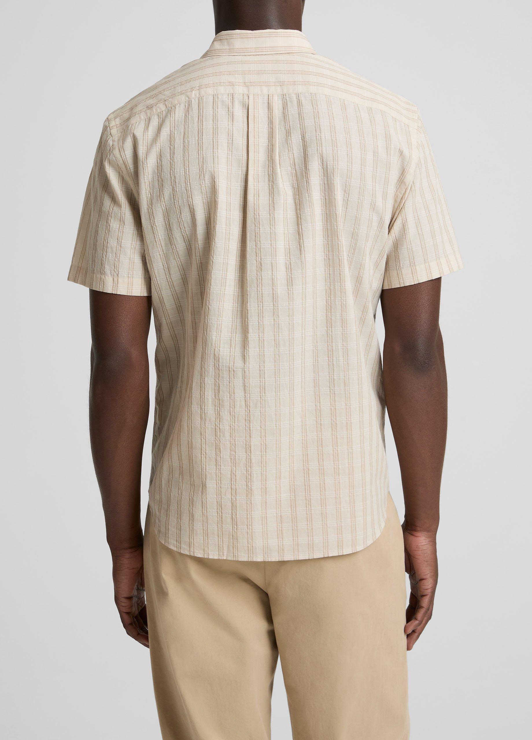Corbin Stripe Cotton-Blend Button-Down Shirt image number 2