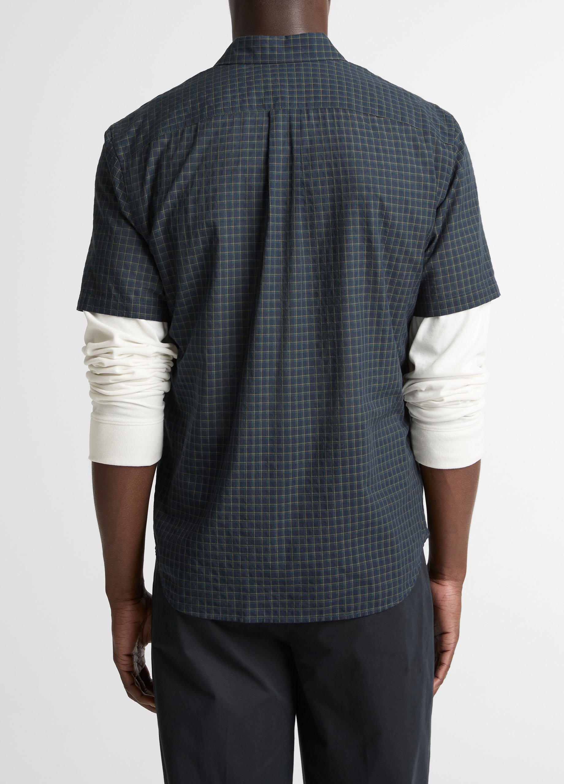 Cortland Plaid Cotton-Blend Button-Down Shirt image number 2