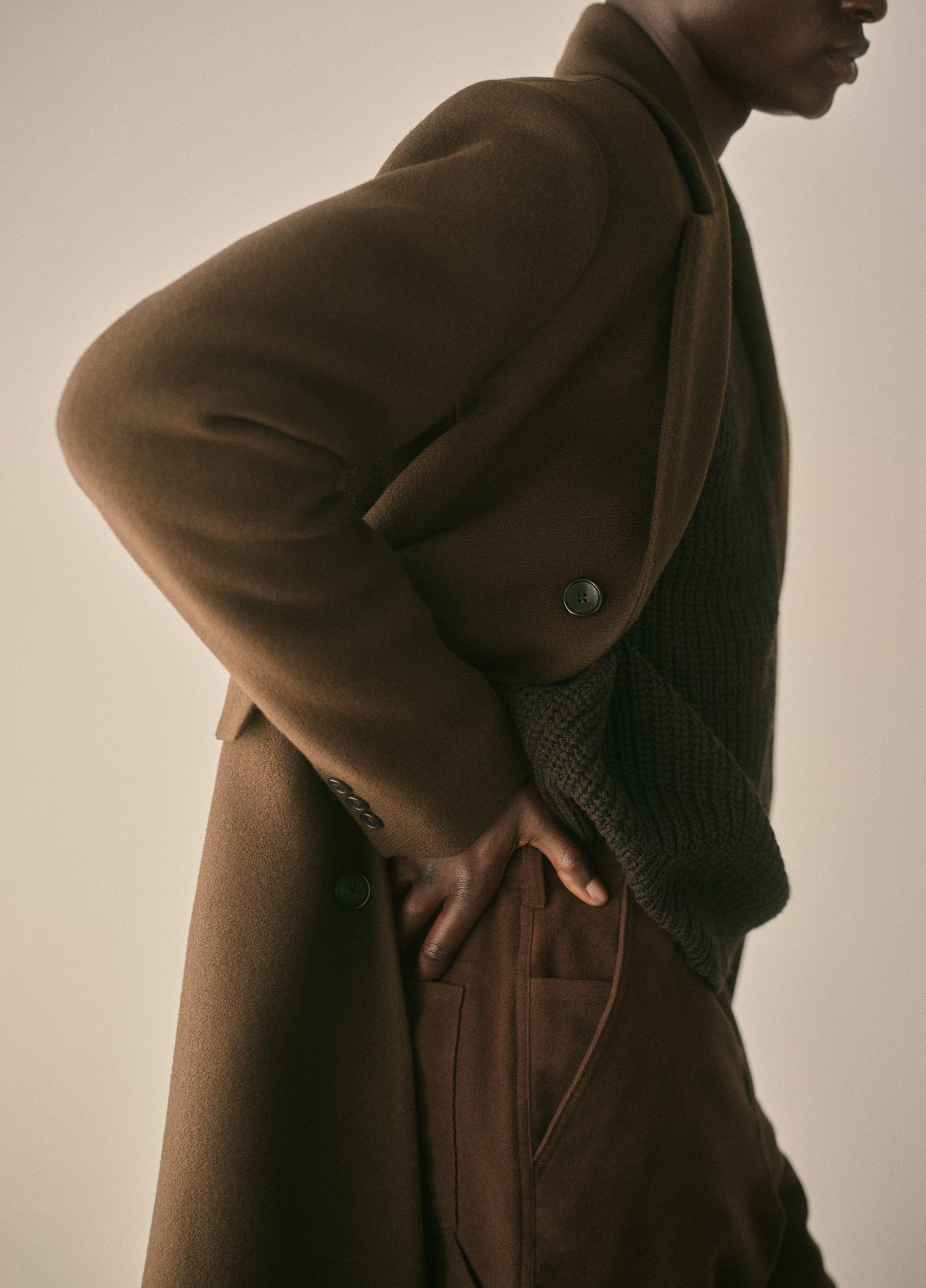 Utility Shaker Merino Wool Sweater image number 4