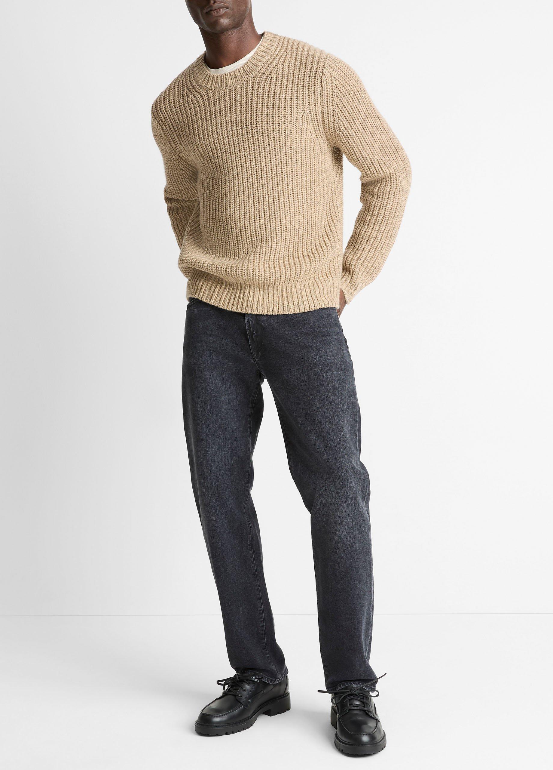 Utility Shaker Merino Wool Sweater image number 3