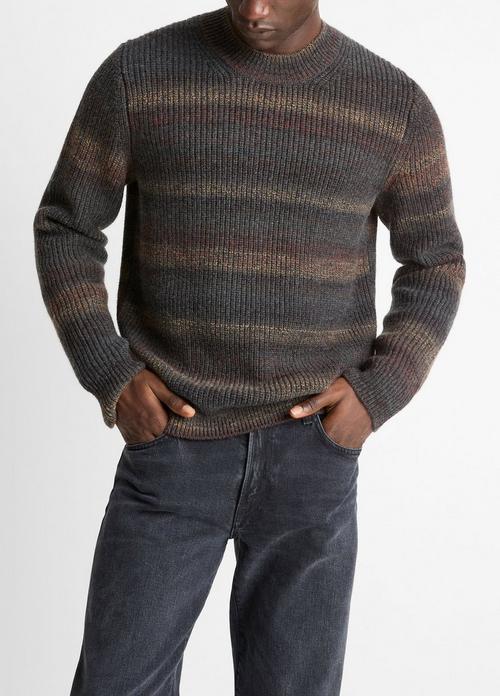 Space-Dye Shaker Wool-Blend Sweater