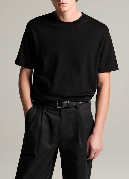 Peached Cotton Jersey T-Shirt