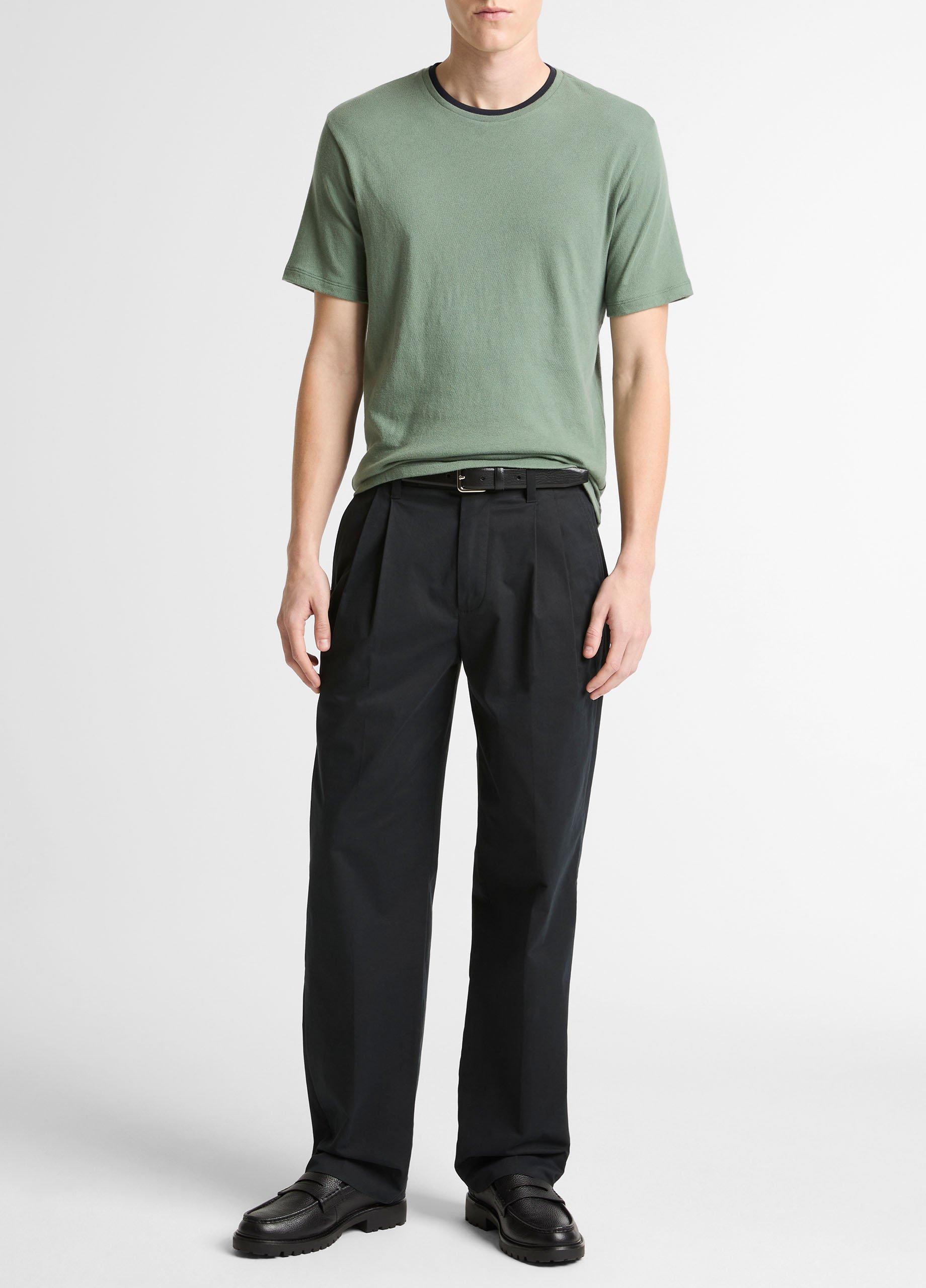 Cotton Double-Collar T-Shirt image number 3