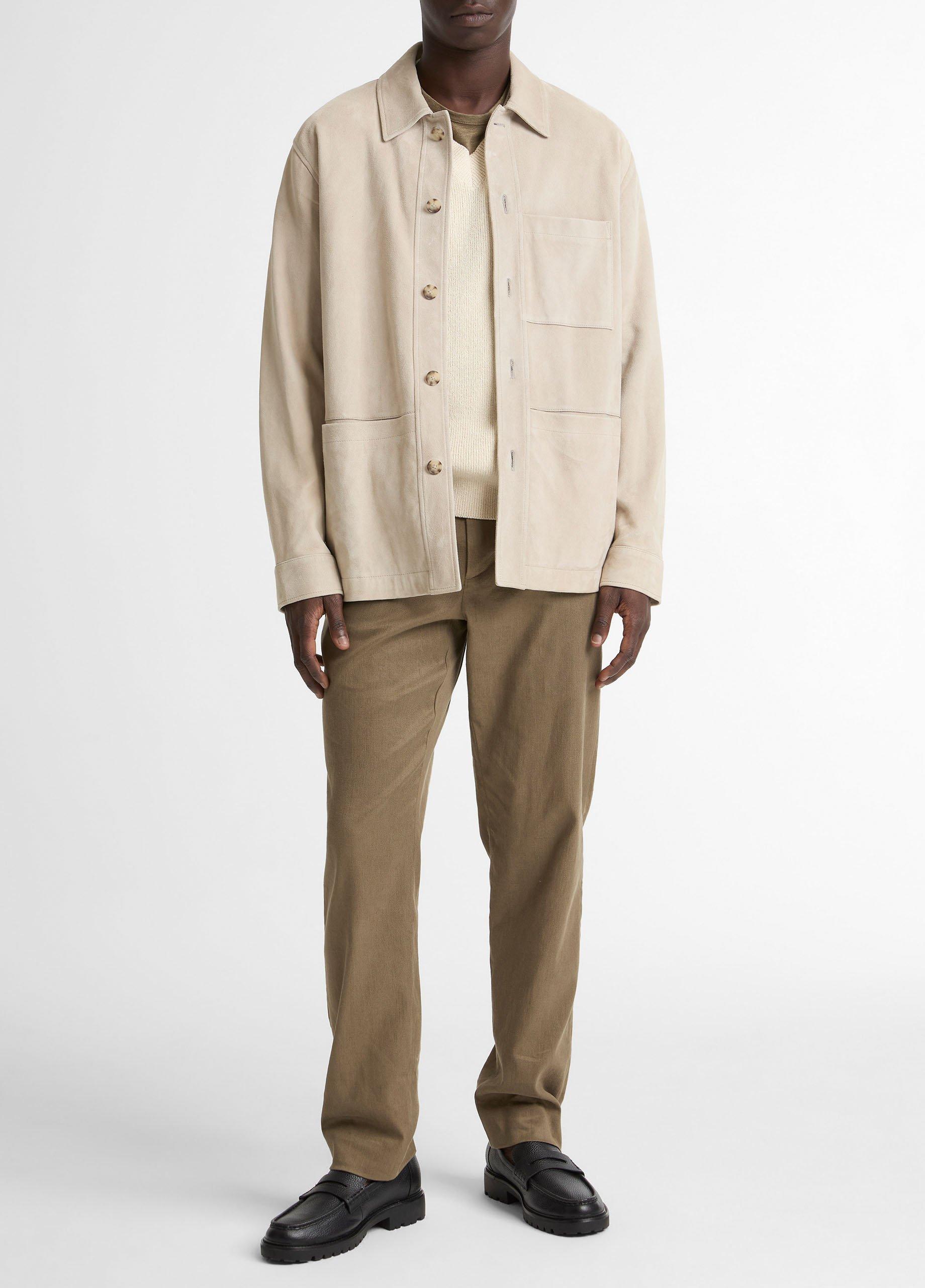 Suede Utility Jacket image number 3