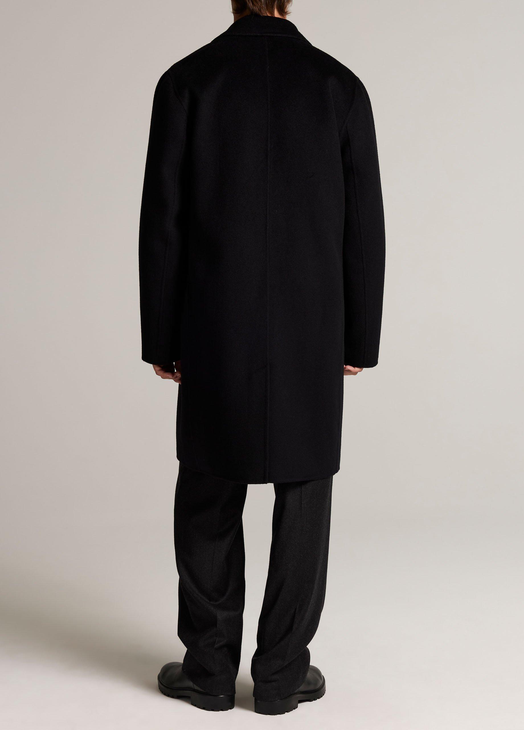 Splittable Wool-Cashmere Single-Breasted Topcoat image number 2