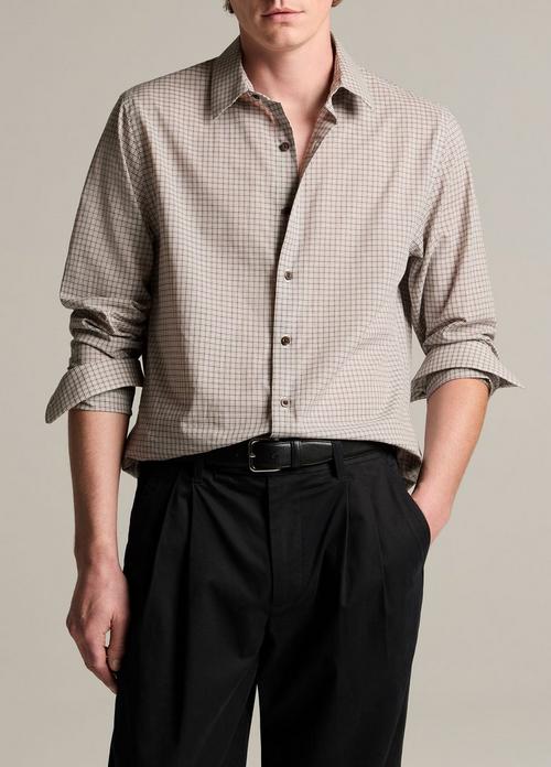 Condor Plaid Cotton Button-Front Shirt