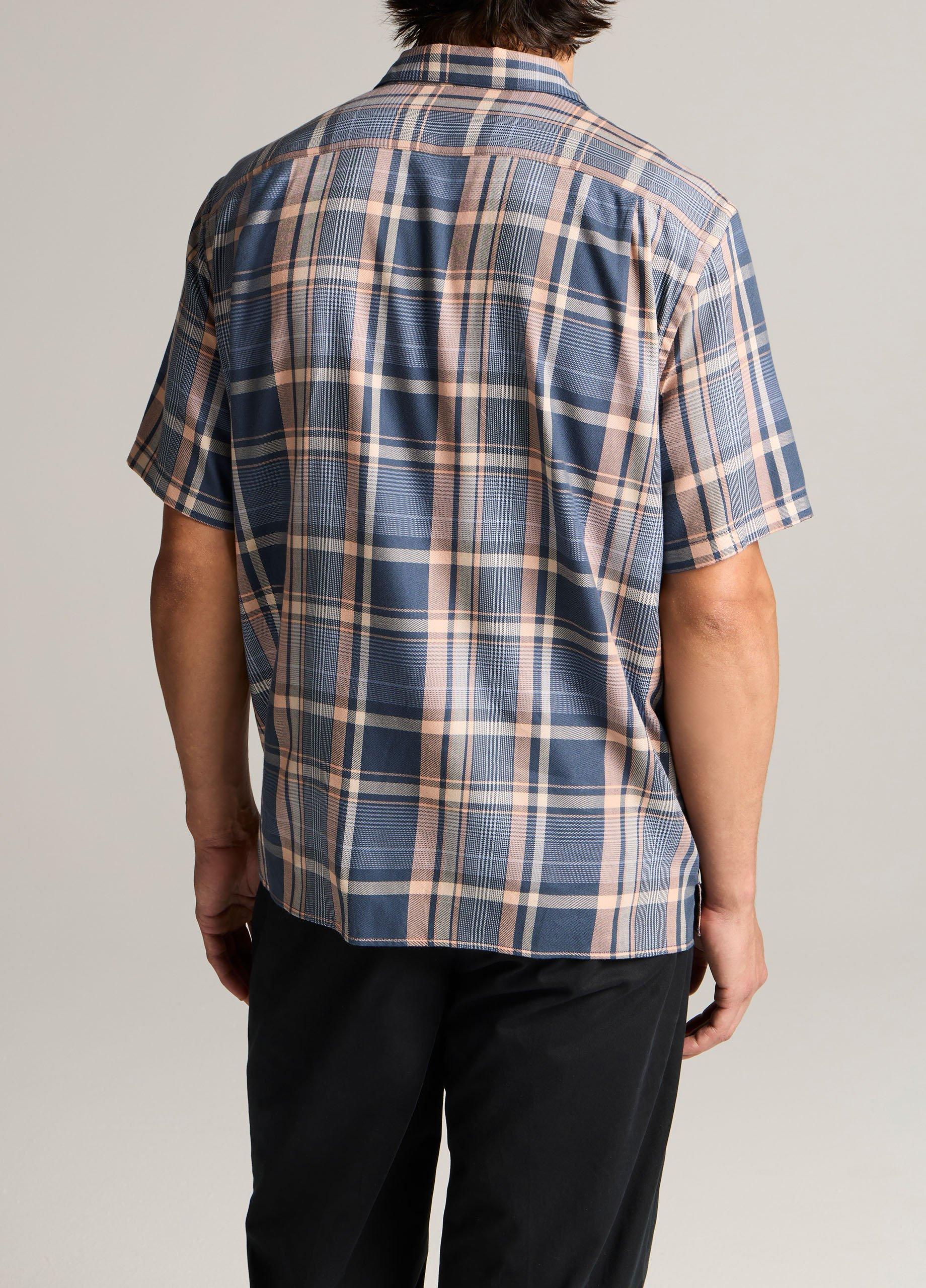 Prine Plaid Cotton-Blend Cabana Shirt image number 2