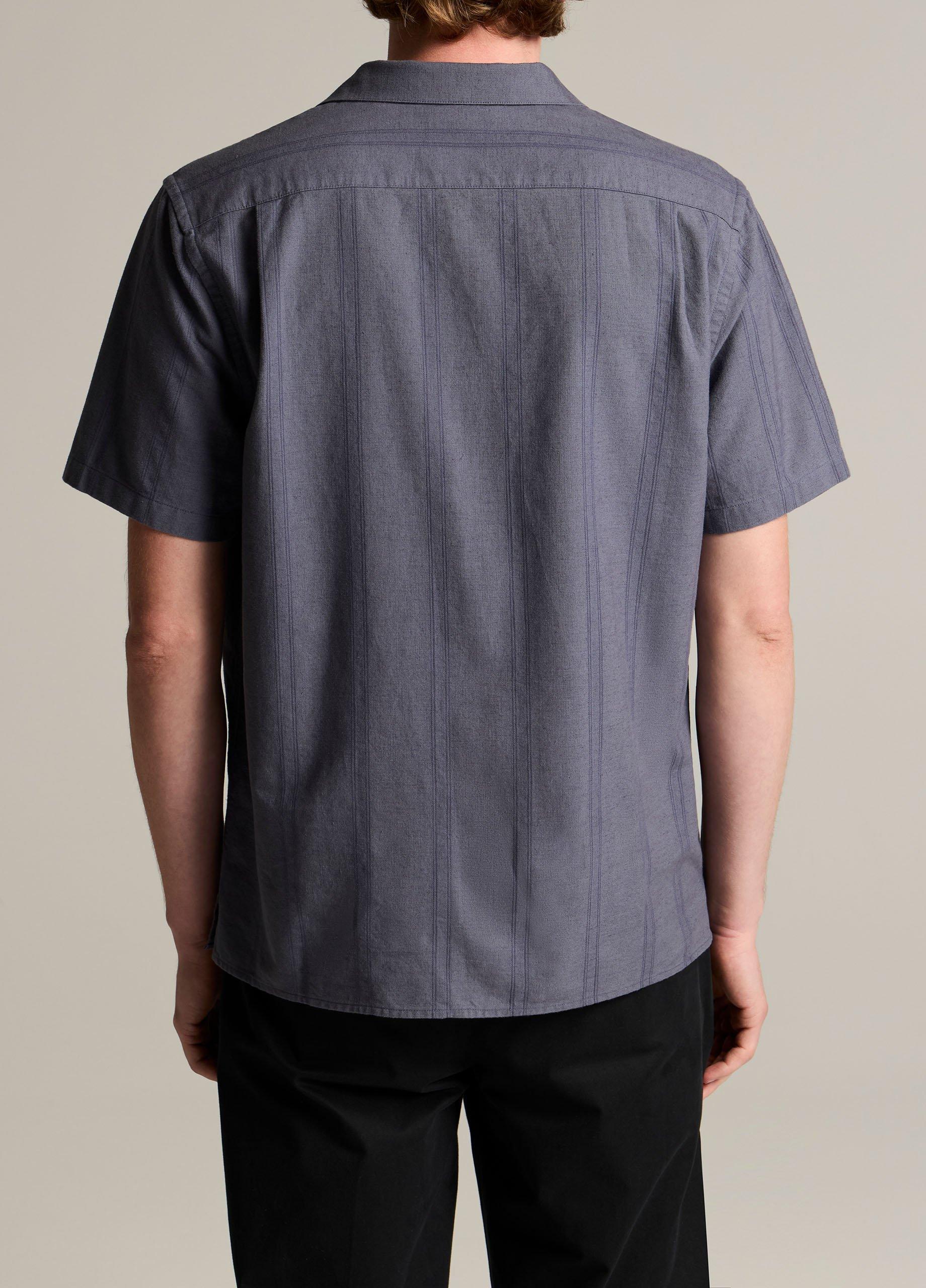 Cove Stripe Cotton-Hemp Cabana Shirt image number 2