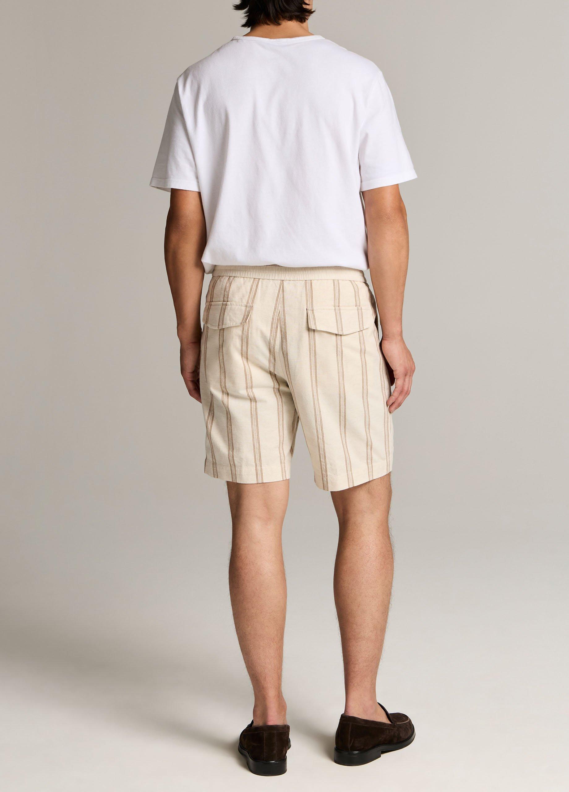 Cove Stripe Cotton-Hemp Short image number 2